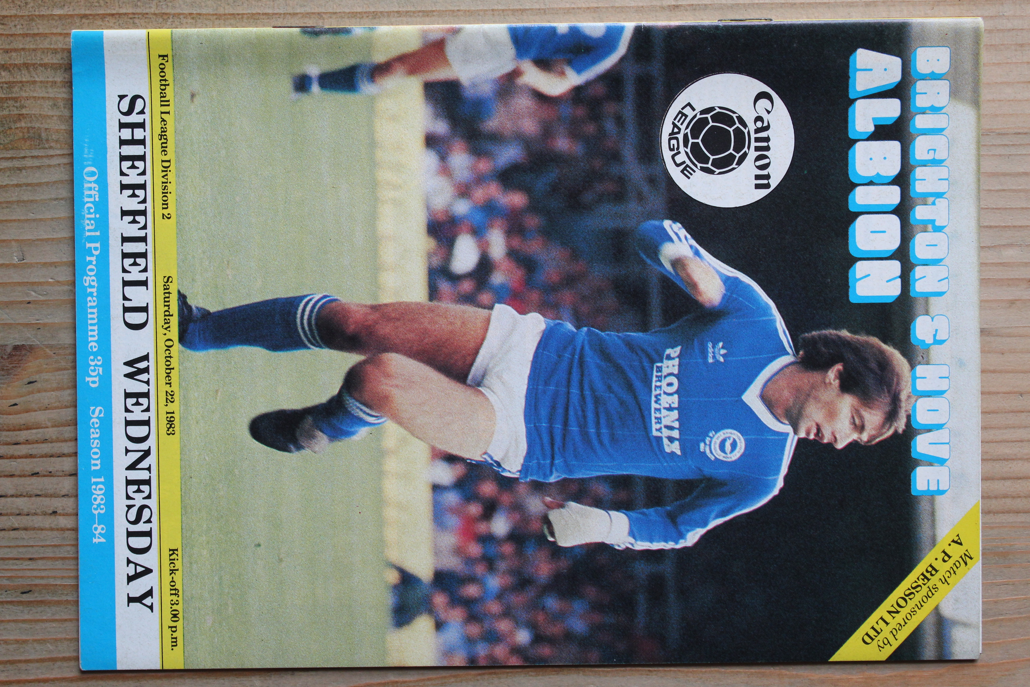 Brighton & Hove Albion FC v Sheffield Wednesday FC 