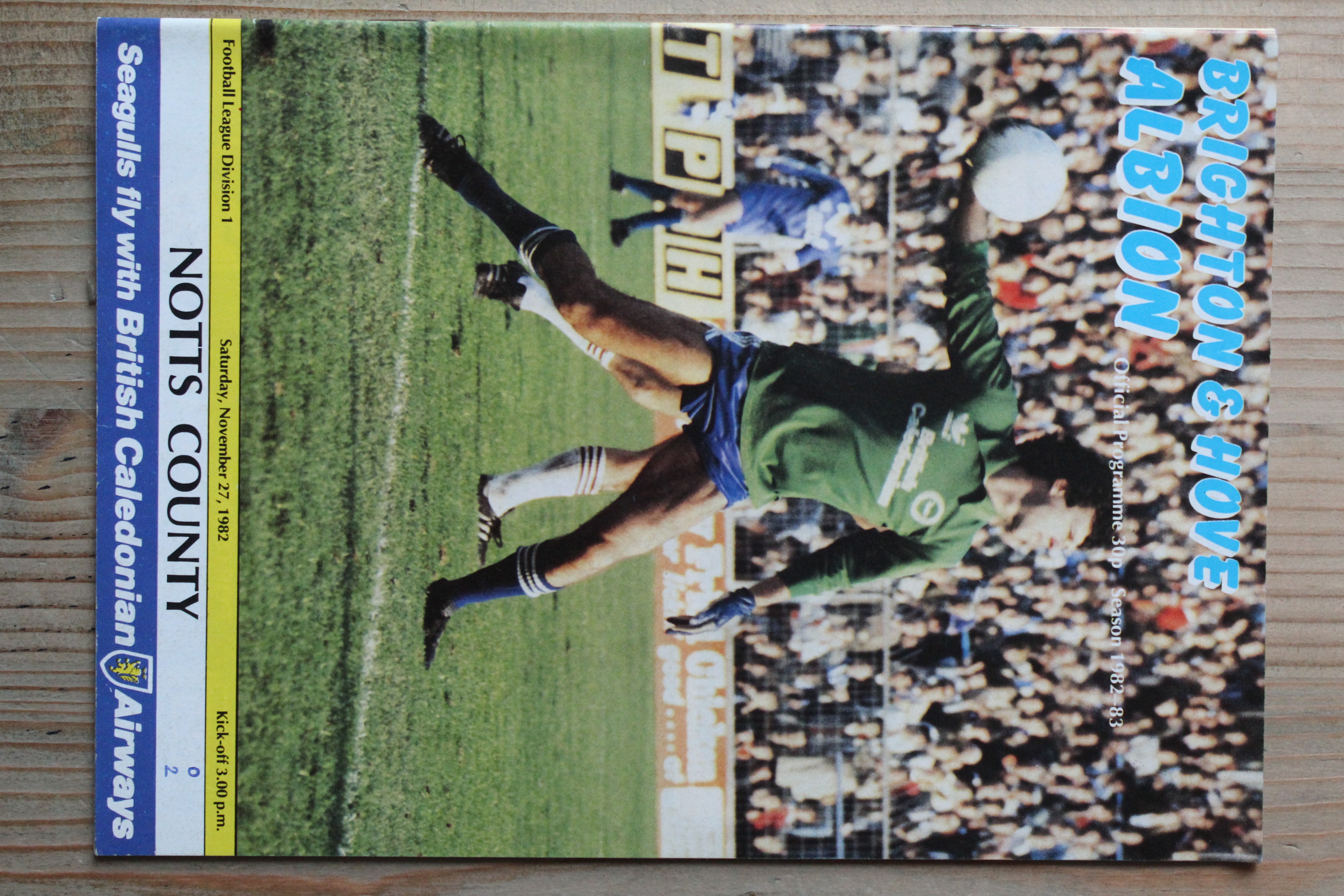 Brighton & Hove Albion FC v Notts County FC