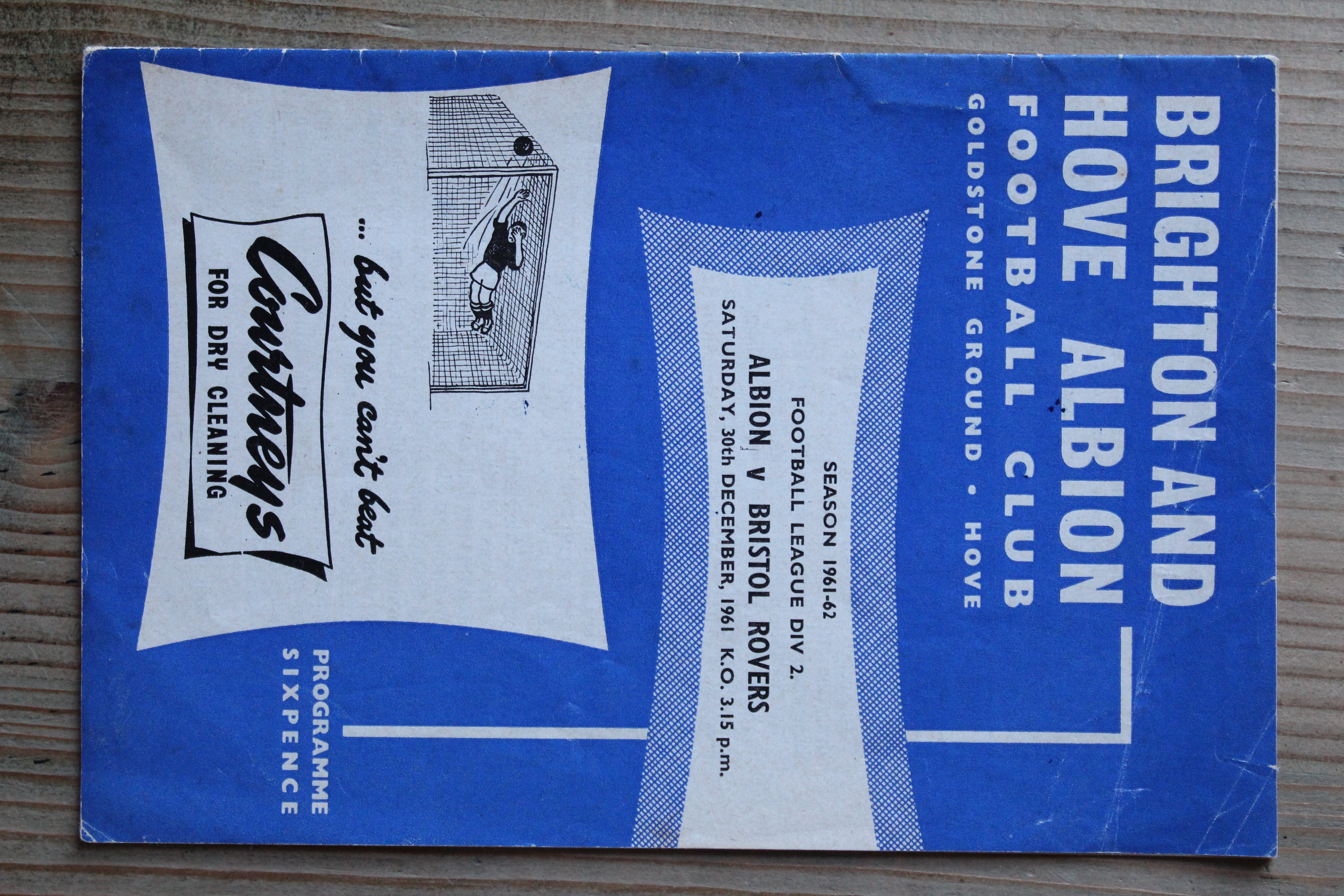 Brighton & Hove Albion FC v Bristol Rovers FC