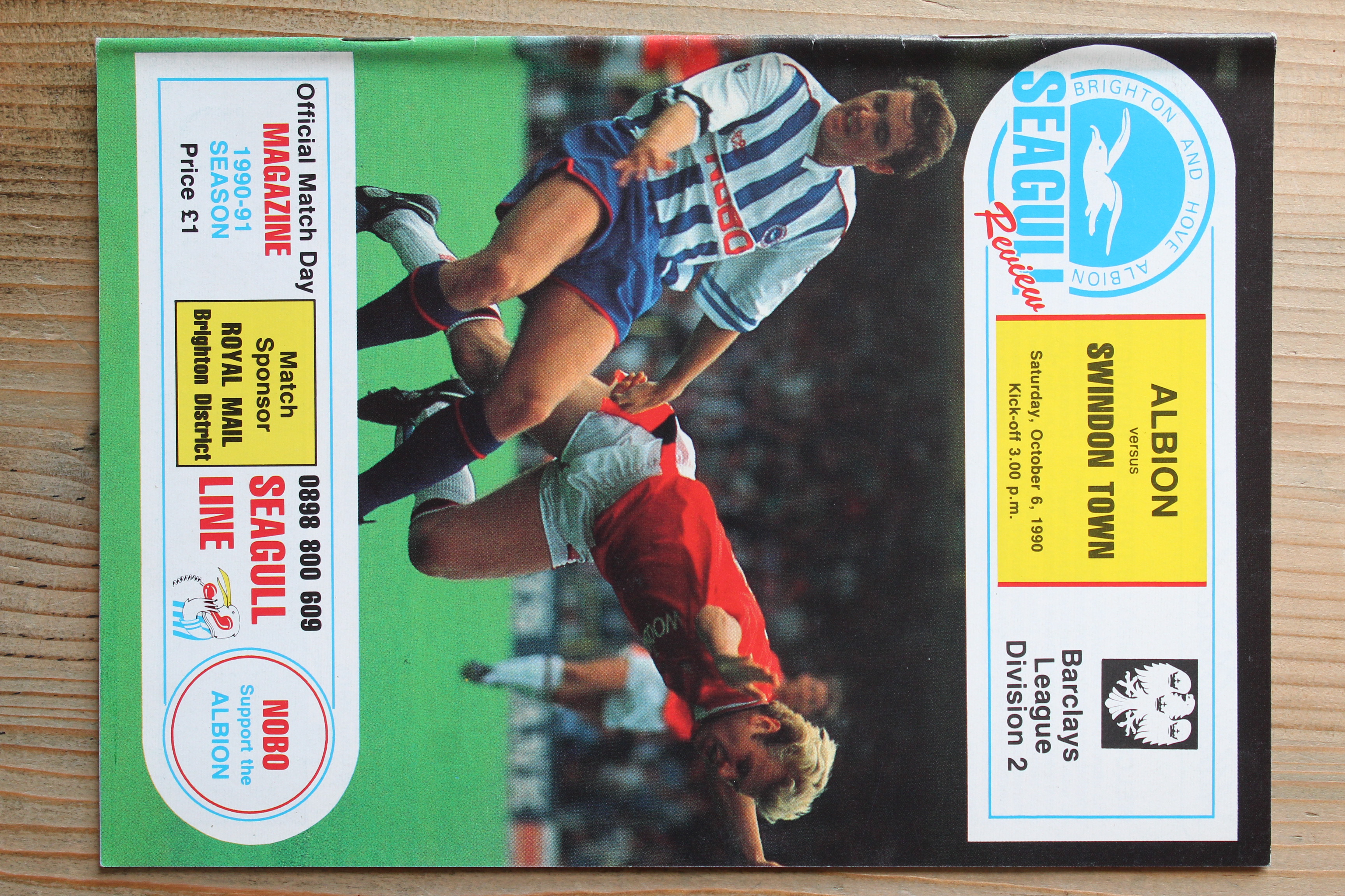 Brighton & Hove Albion FC v Swindon Town FC