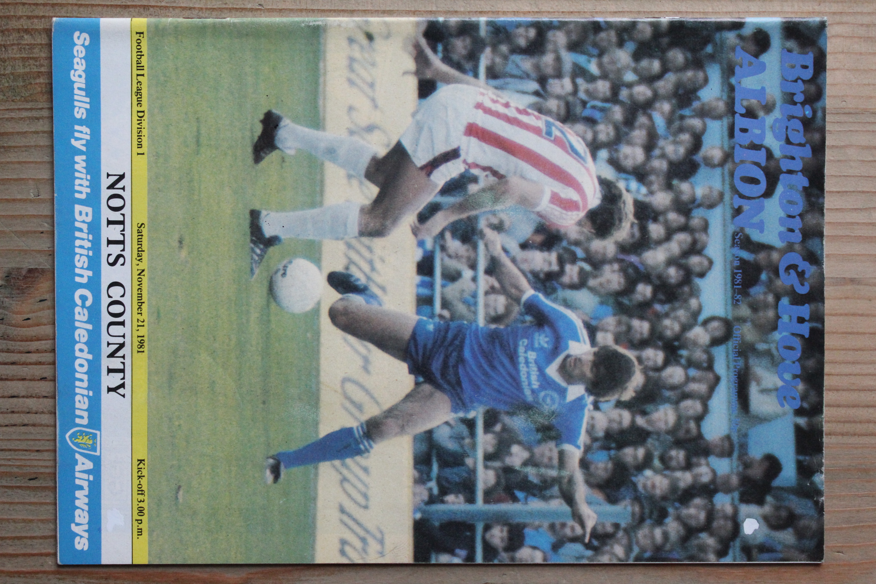 Brighton & Hove Albion FC v Notts County FC