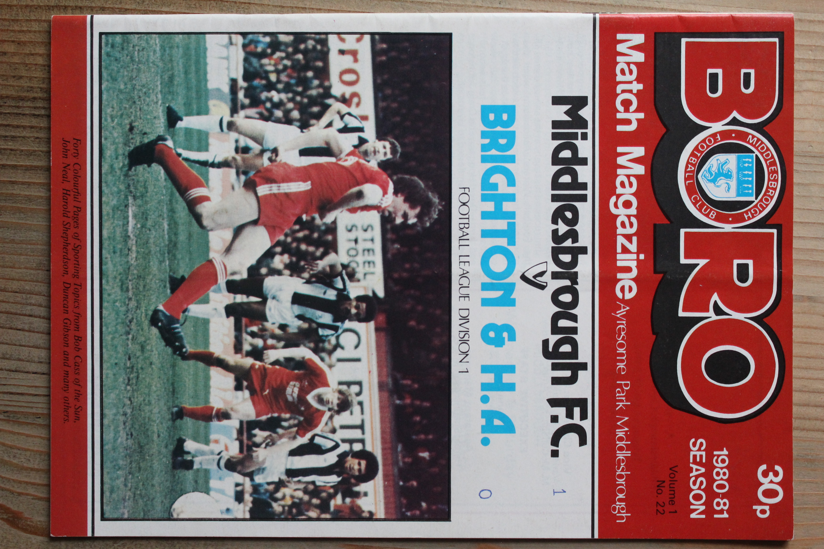 Middlesbrough FC v Brighton & Hove Albion FC