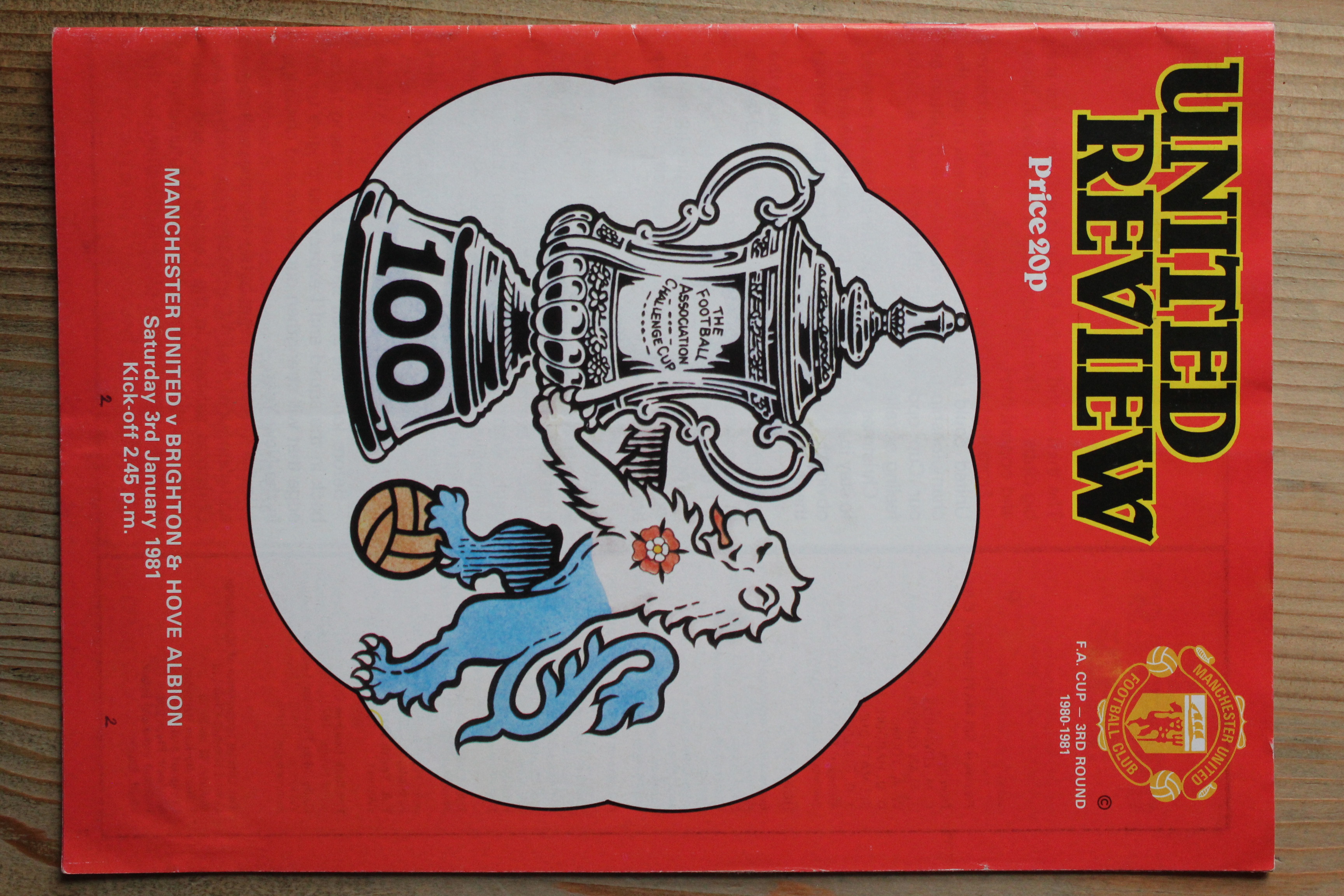 Manchester United FC v Brighton & Hove Albion FC