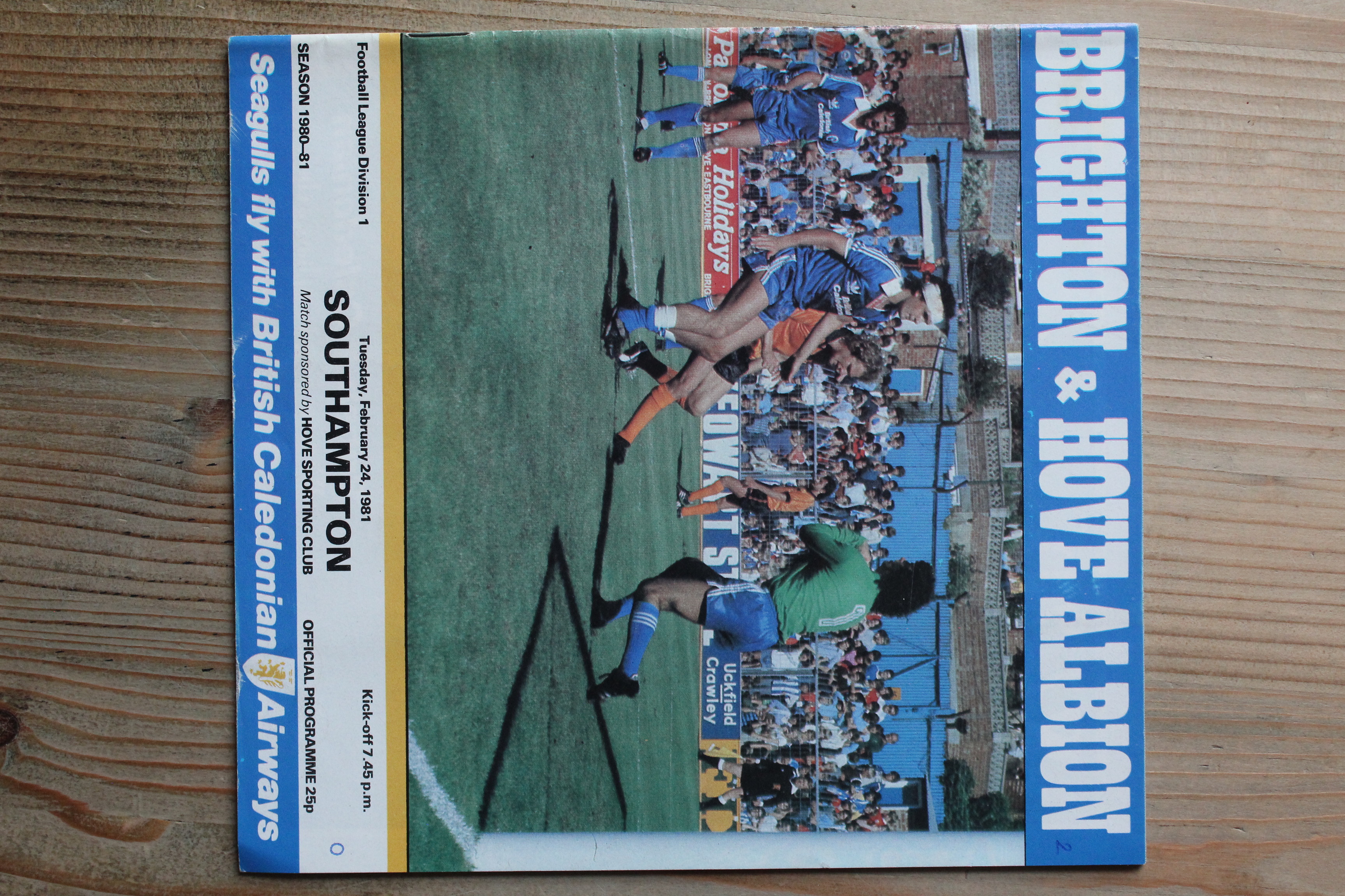 Brighton & Hove Albion FC v Southampton FC