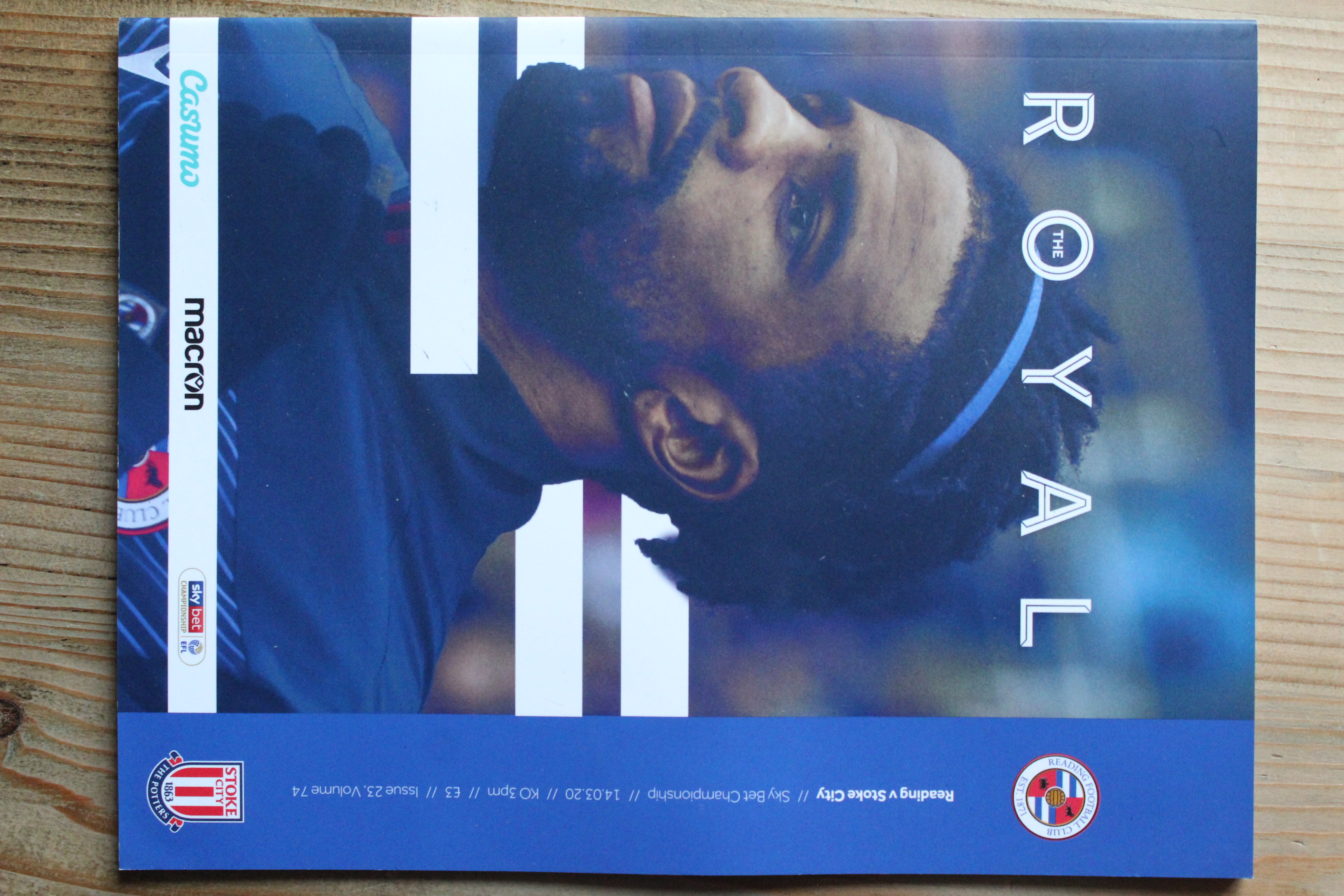 Reading FC v Stoke City FC