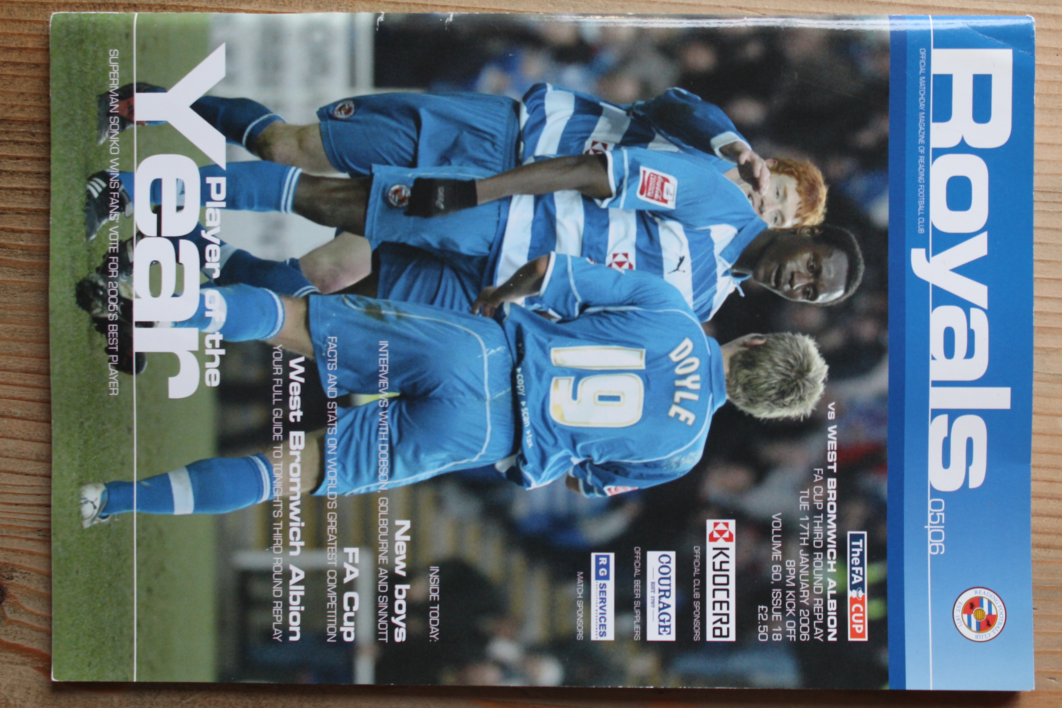 Reading FC v West Bromwich Albion FC 