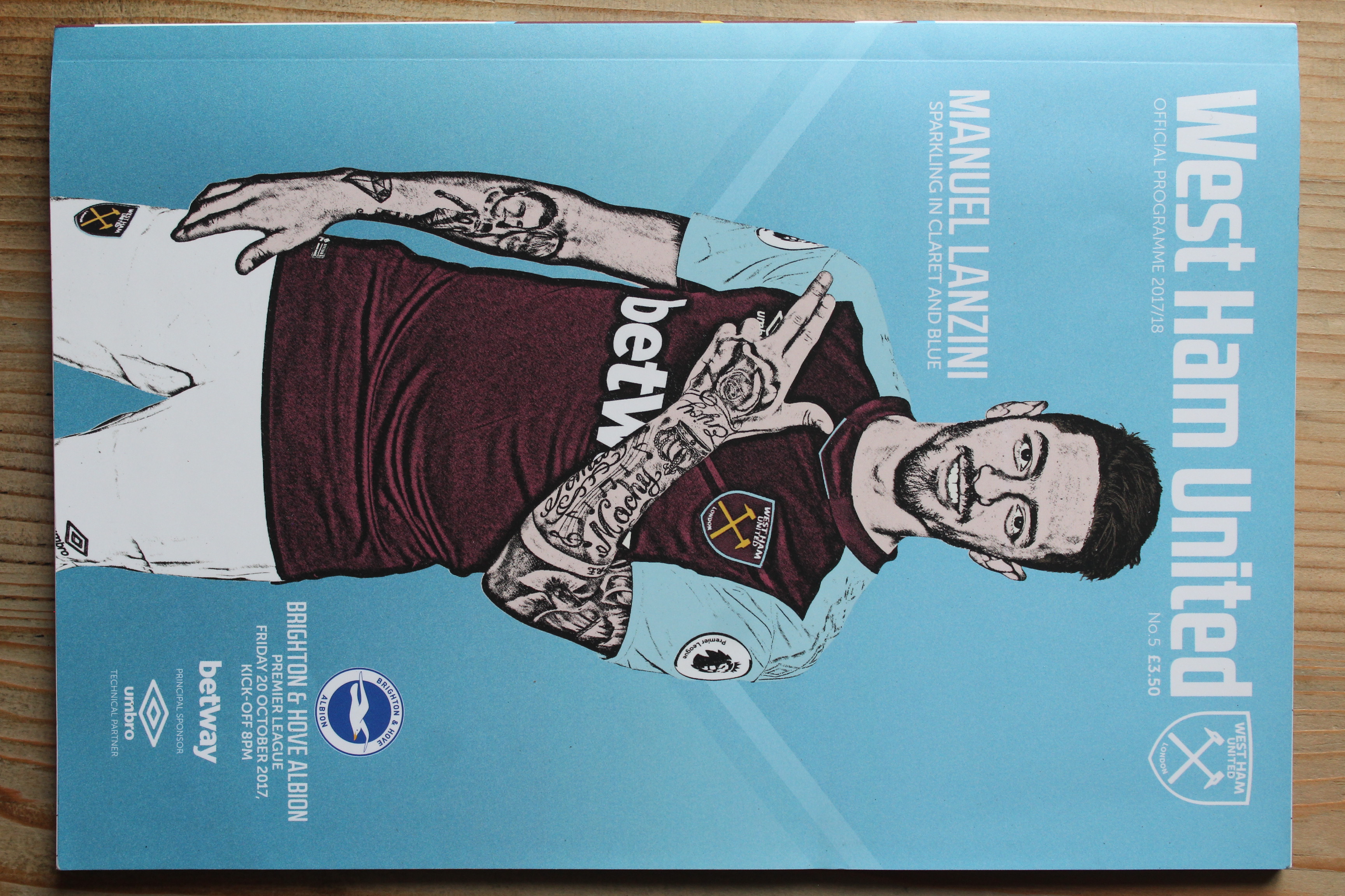 West Ham United FC v Brighton & Hove Albion FC