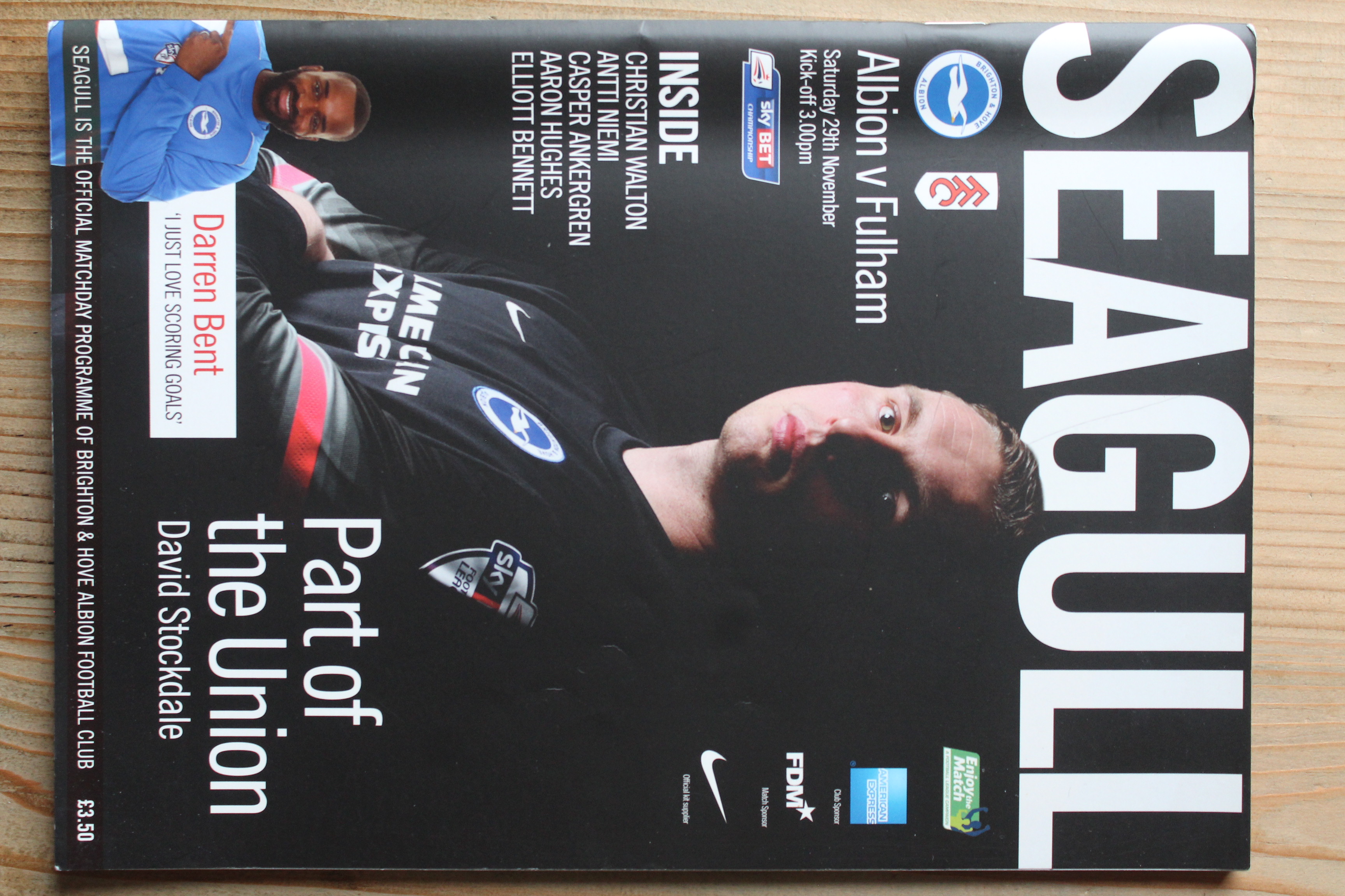 Brighton & Hove Albion FC v Fulham FC