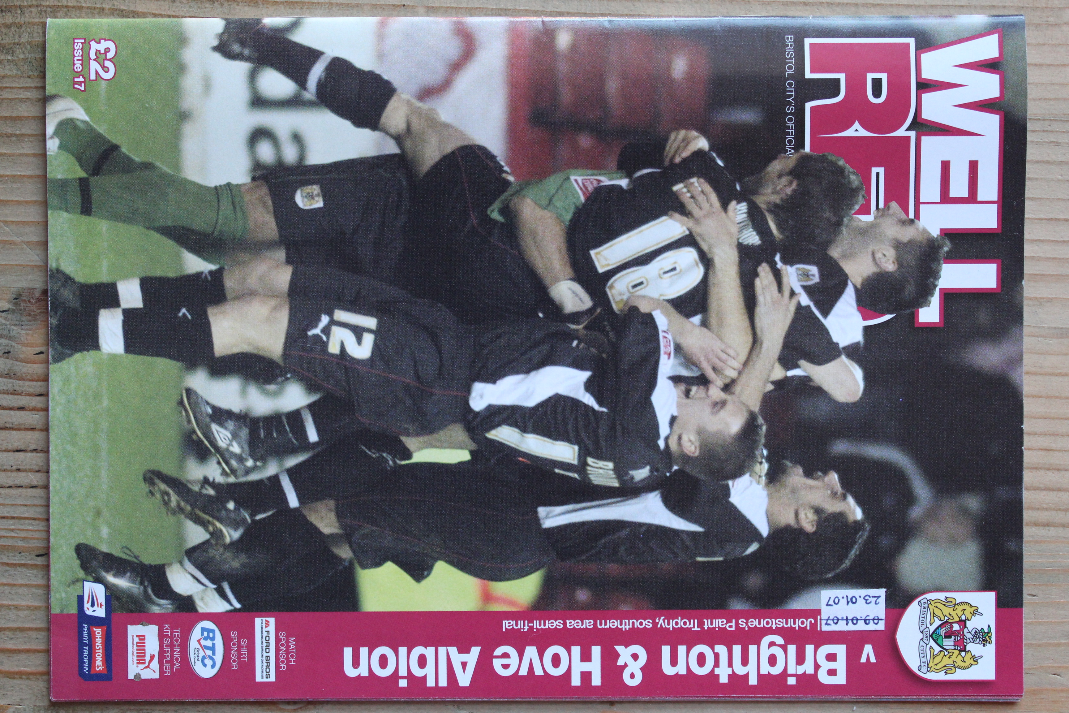 Bristol City FC v Brighton & Hove Albion FC