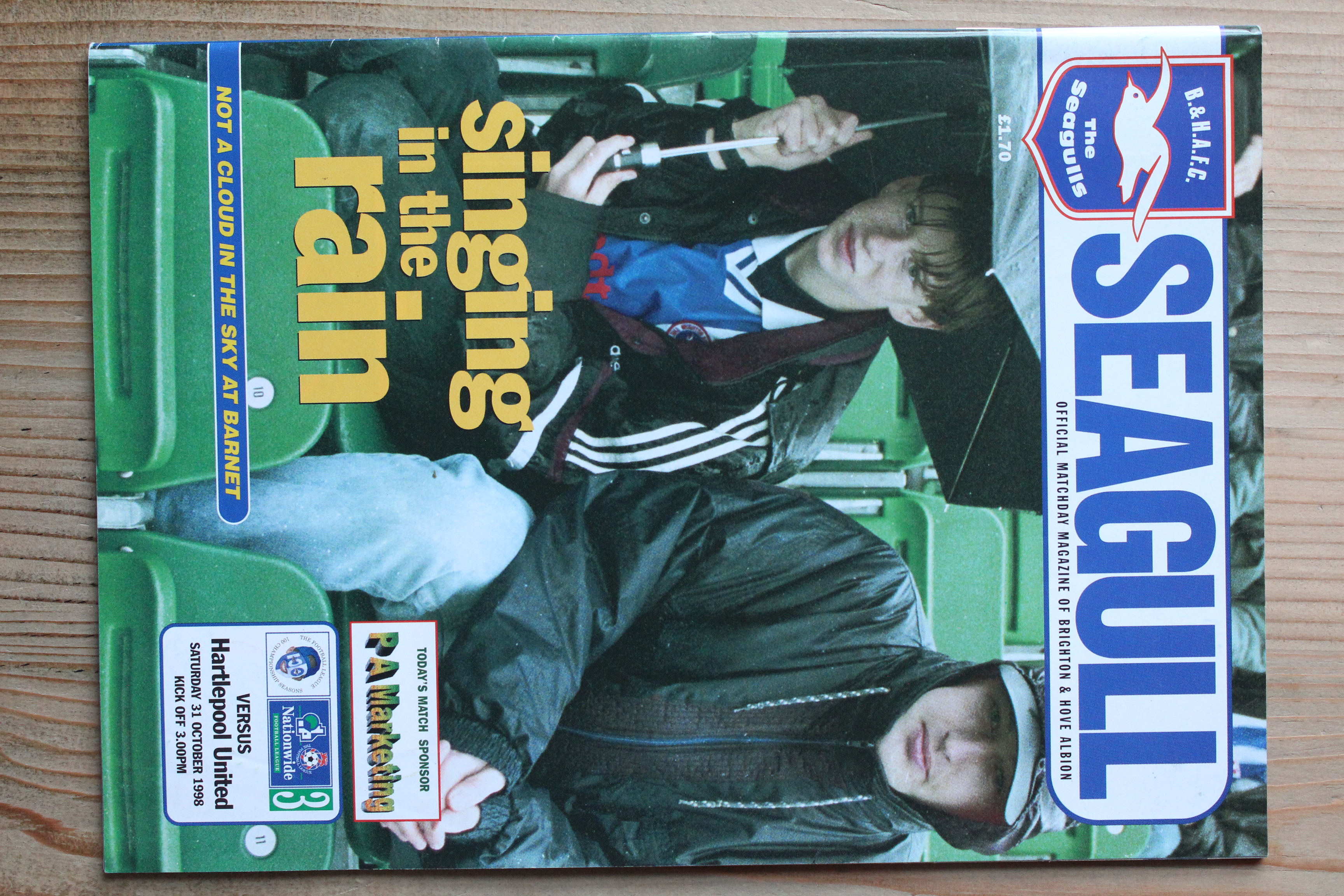 Brighton & Hove Albion FC v Hartlepool United