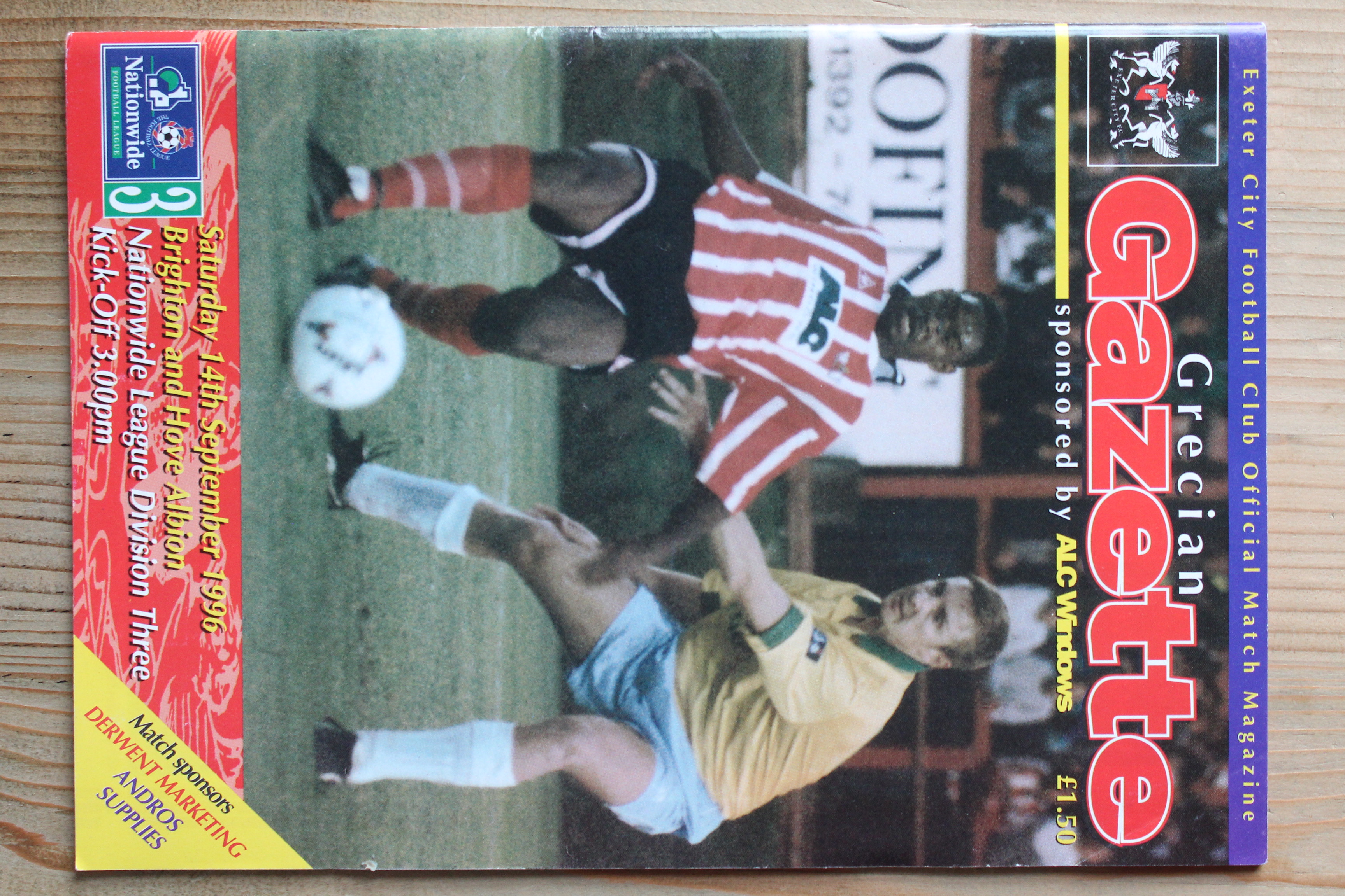 Exeter City FC v Brighton & Hove Albion FC