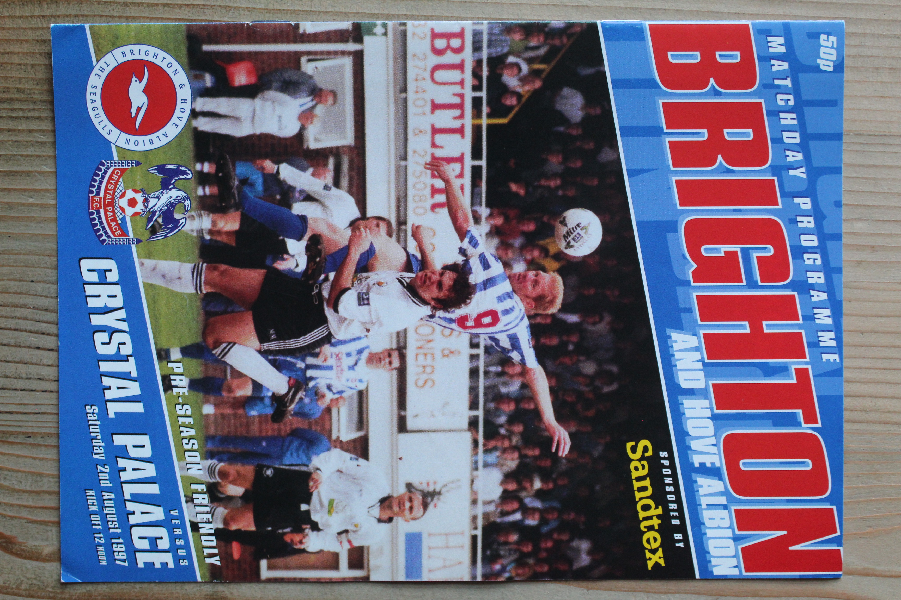 Brighton & Hove Albion FC v Crystal Palace FC