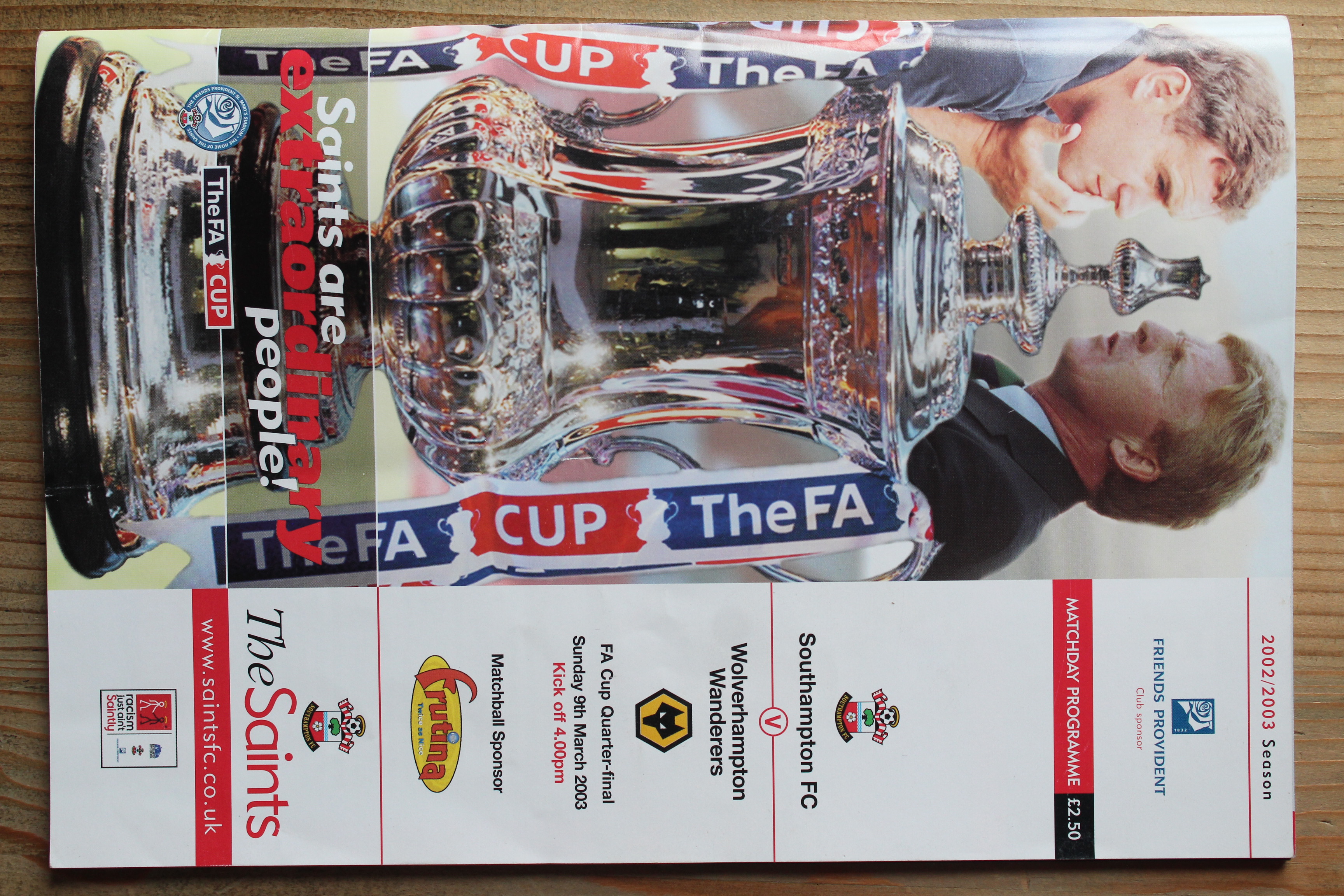 Southampton FC v Wolverhampton Wanderers FC