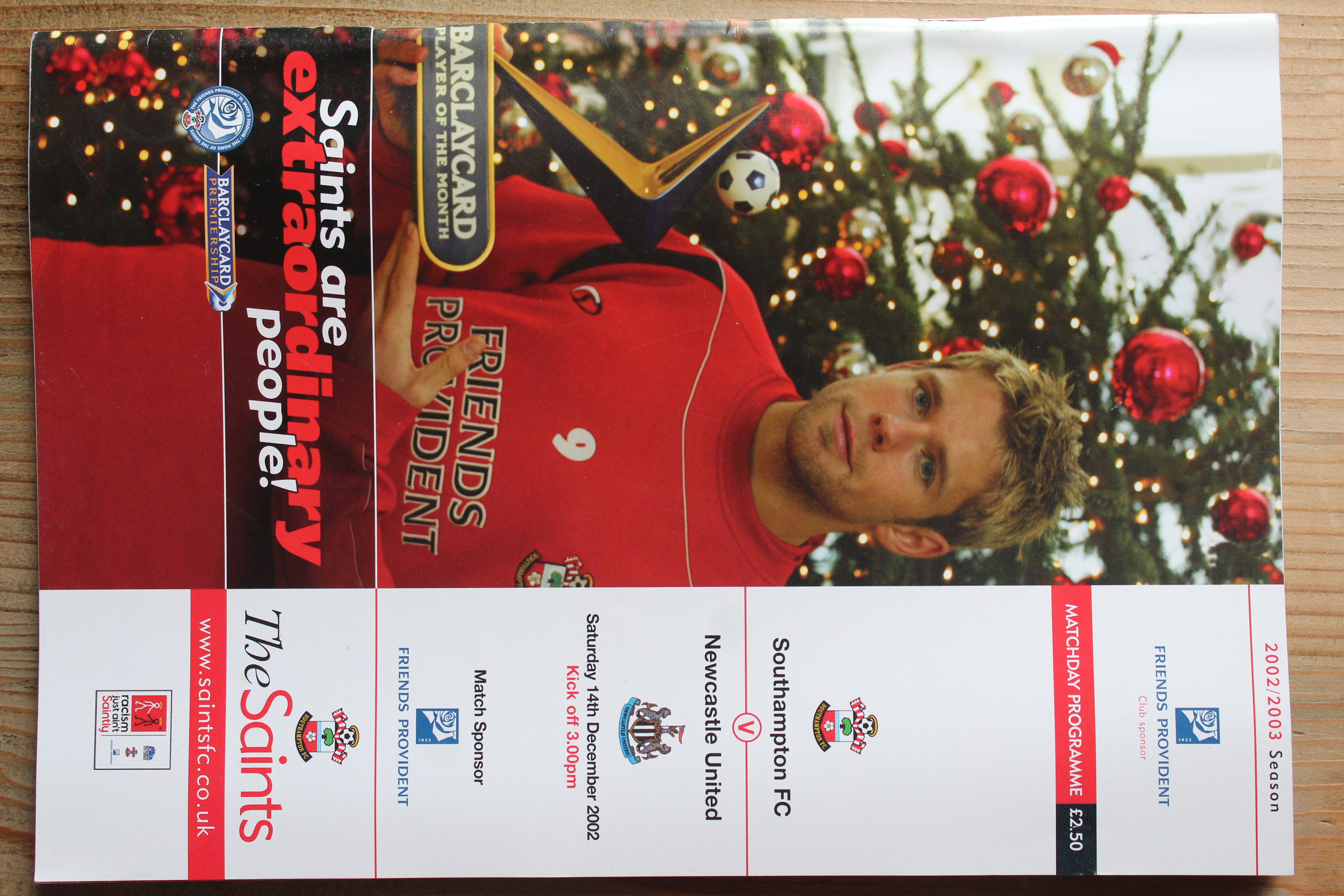 Southampton FC v Newcastle United FC