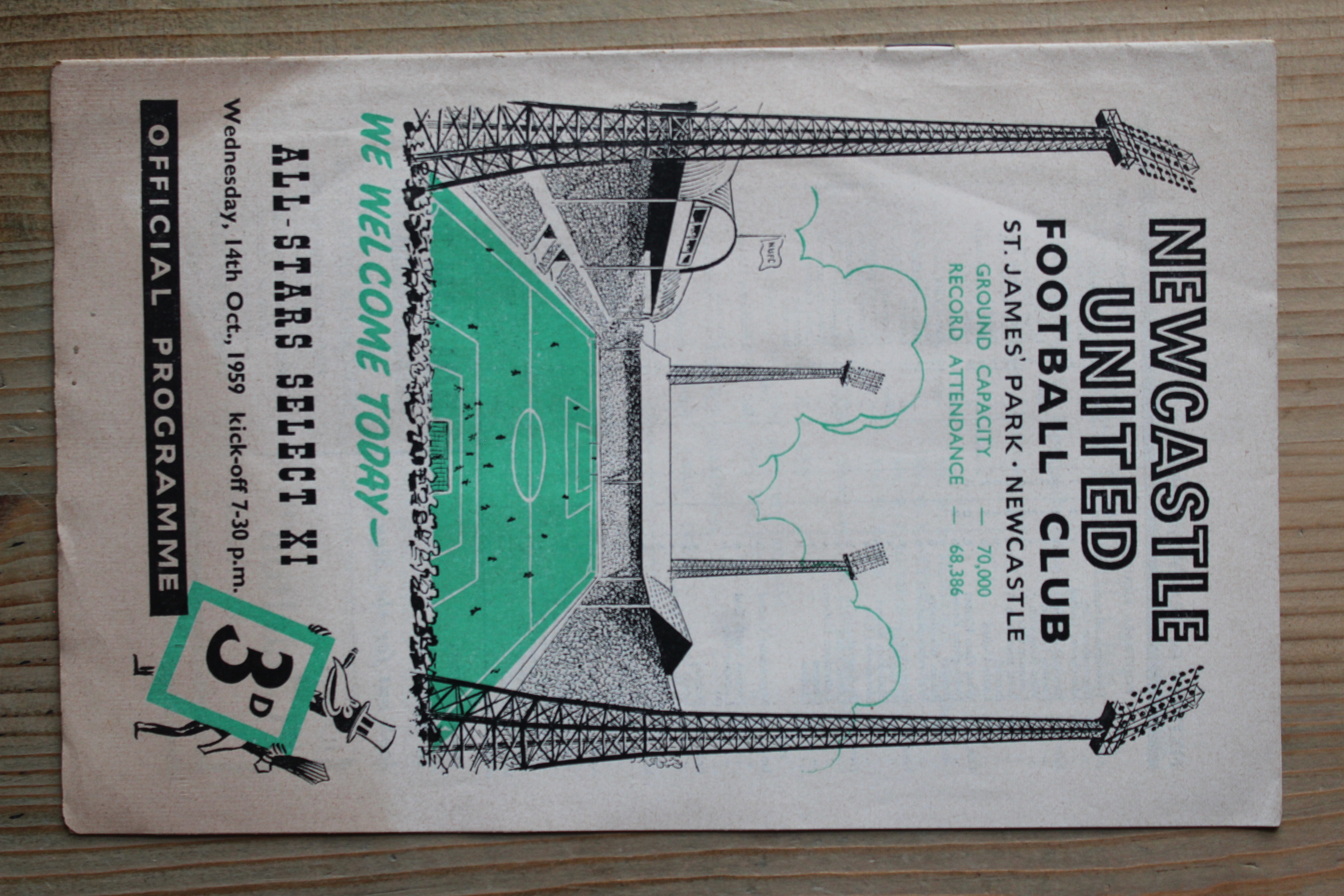 Newcastle United FC v All Stars Select XI