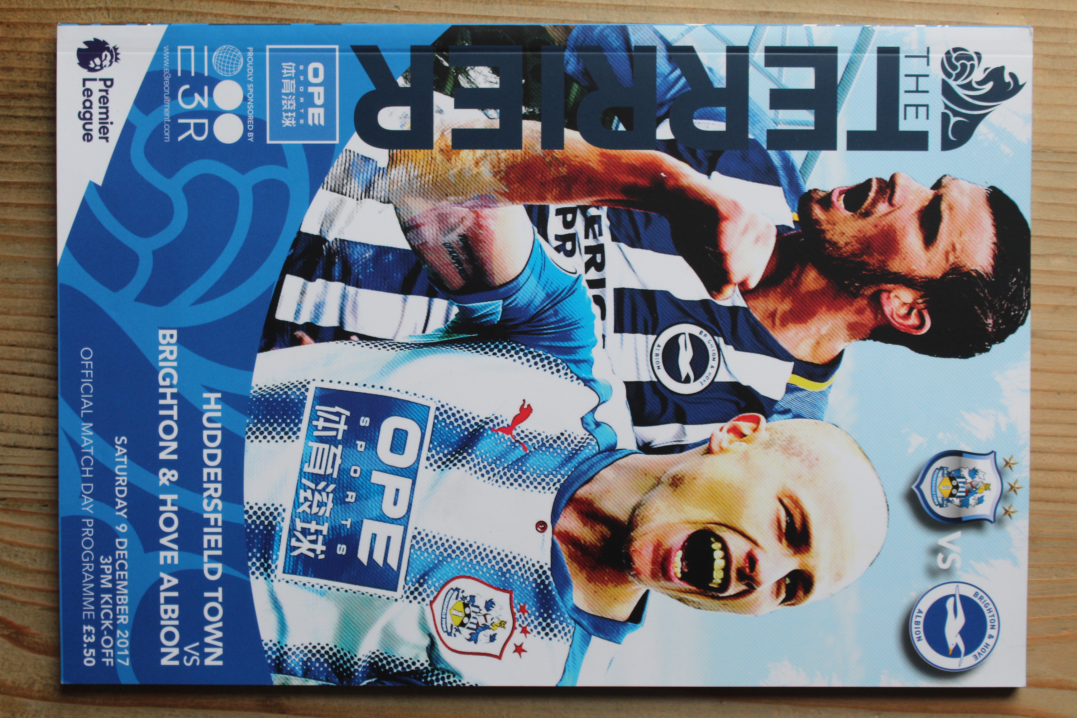 Huddersfield Town FC v Brighton & Hove Albion FC