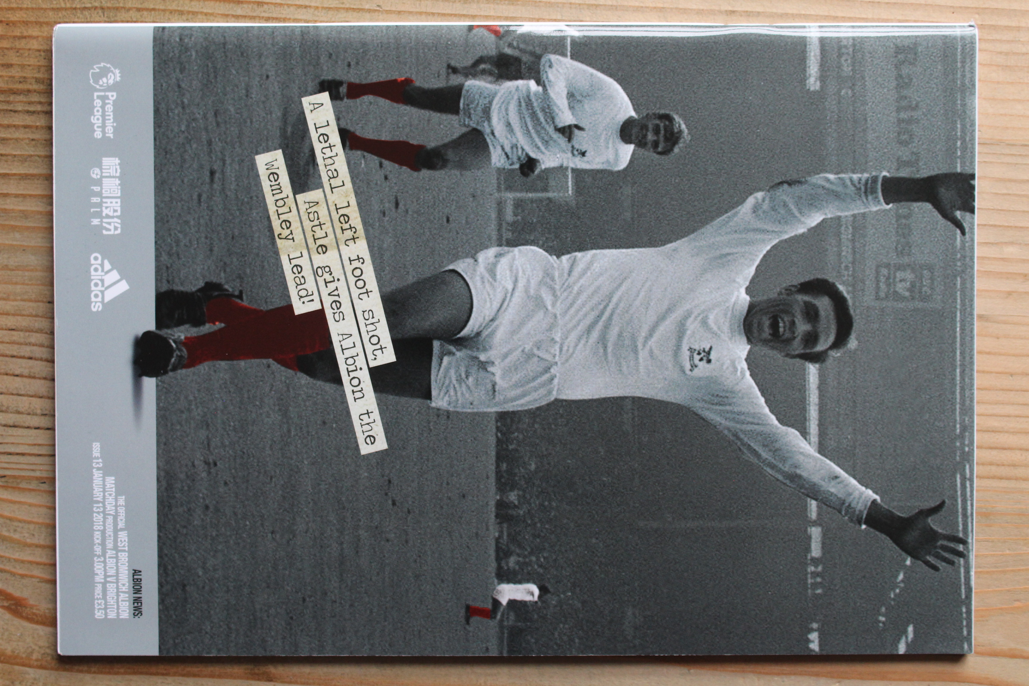 West Bromwich Albion FC  v Brighton & Hove Albion FC