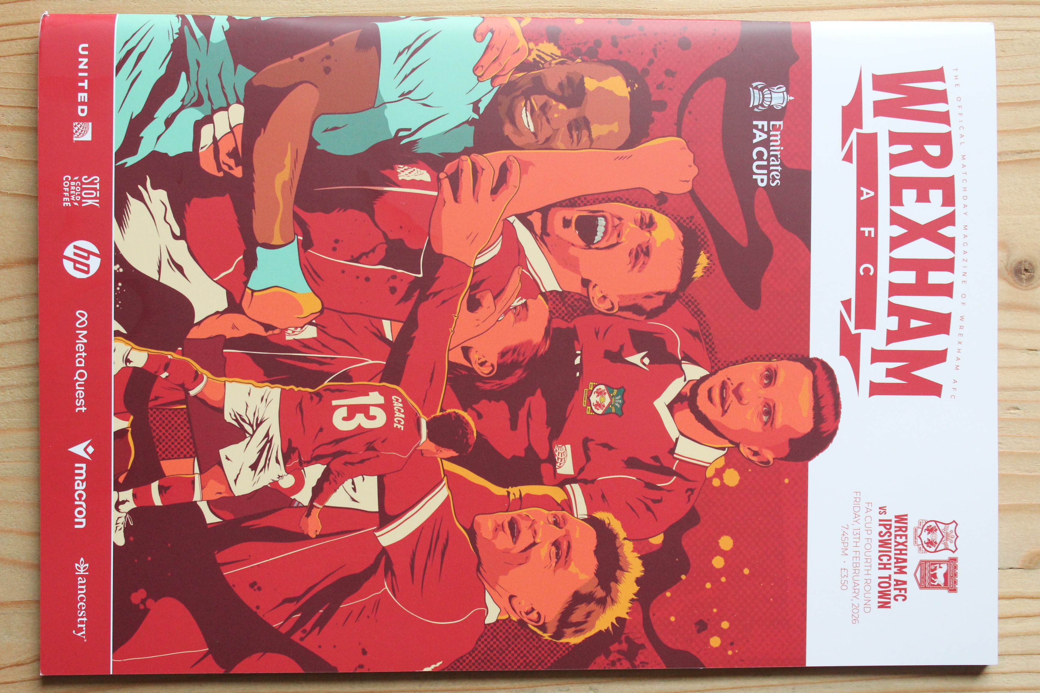 Wrexham FC v Ipswich Town FC(13/02/2026)