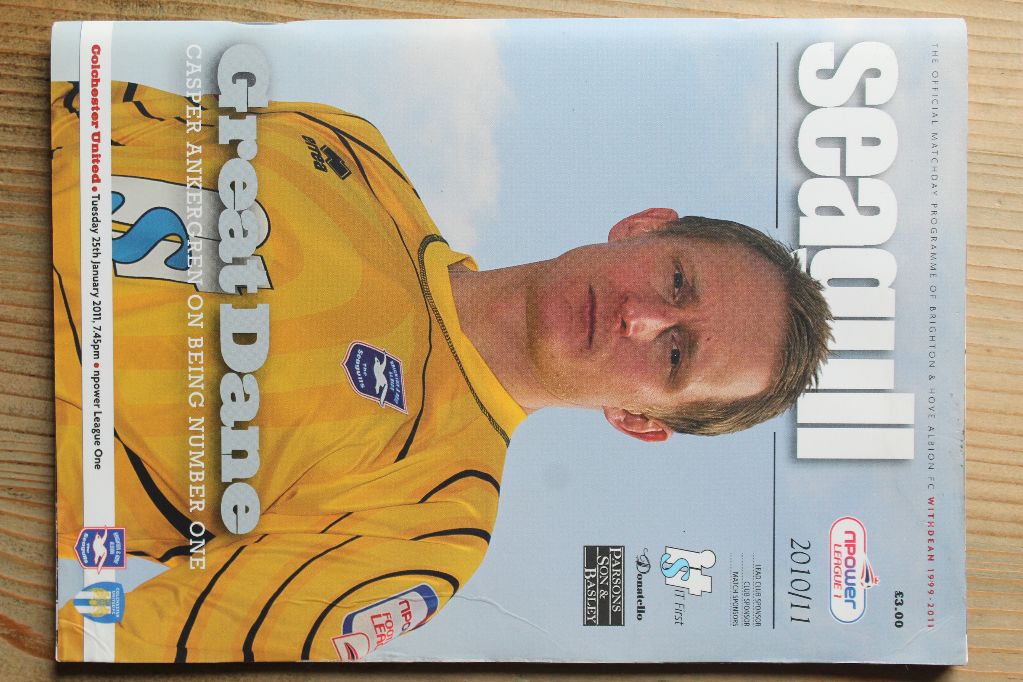 Brighton & Hove Albion FC v Colchester United FC