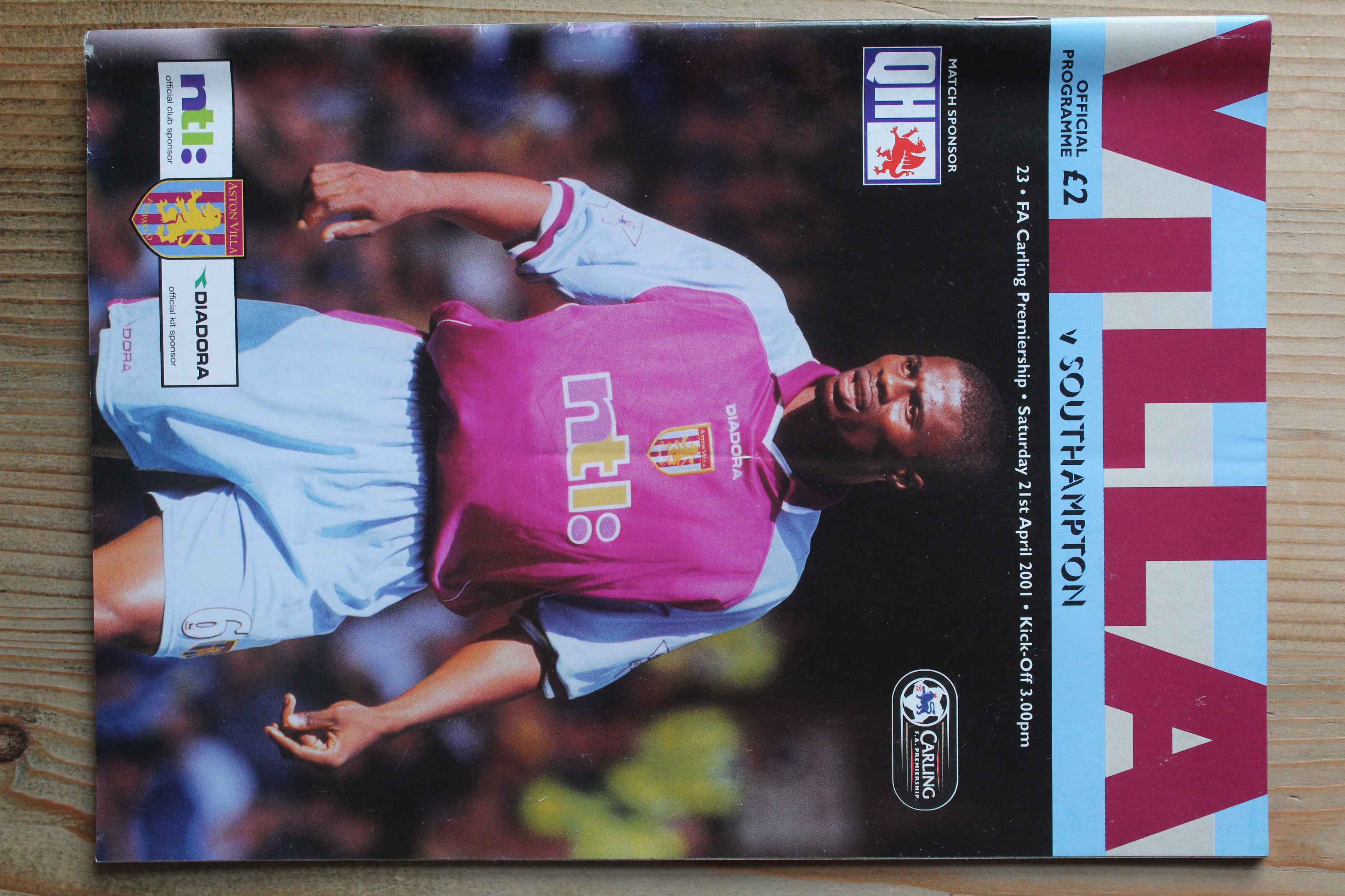 Aston Villa FC v Southampton FC