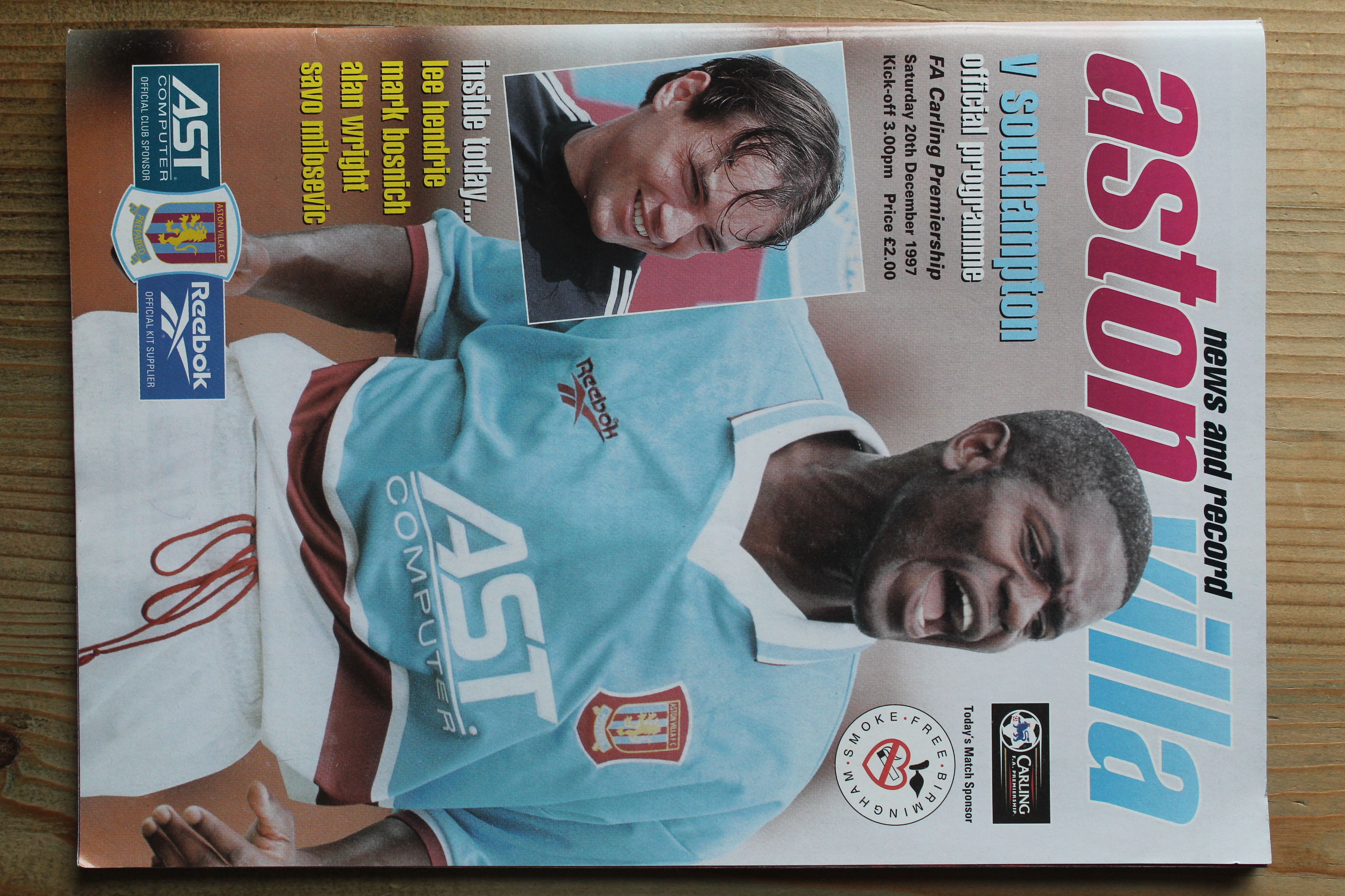 Aston Villa FC v Southampton FC