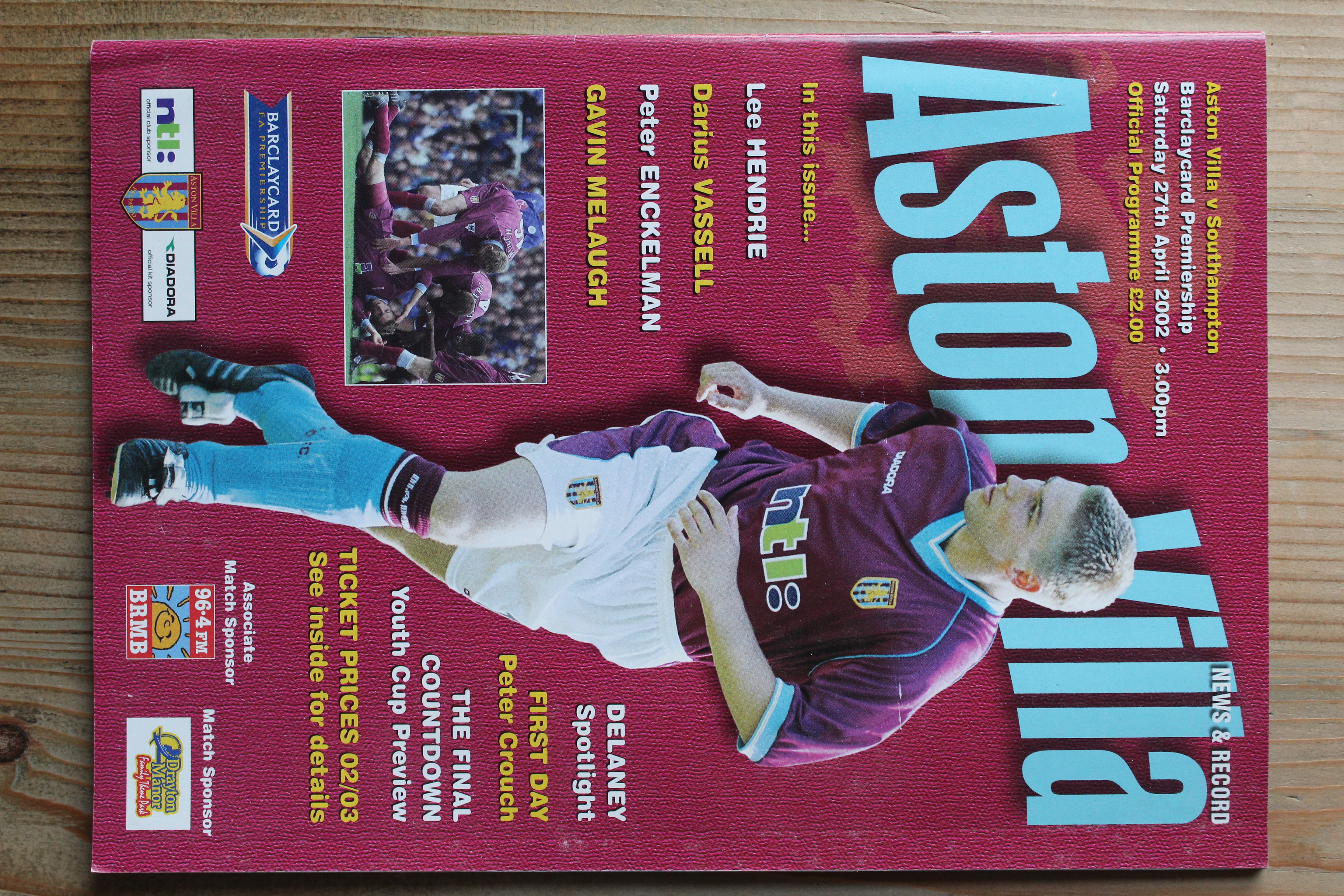 Aston Villa FC v Southampton FC