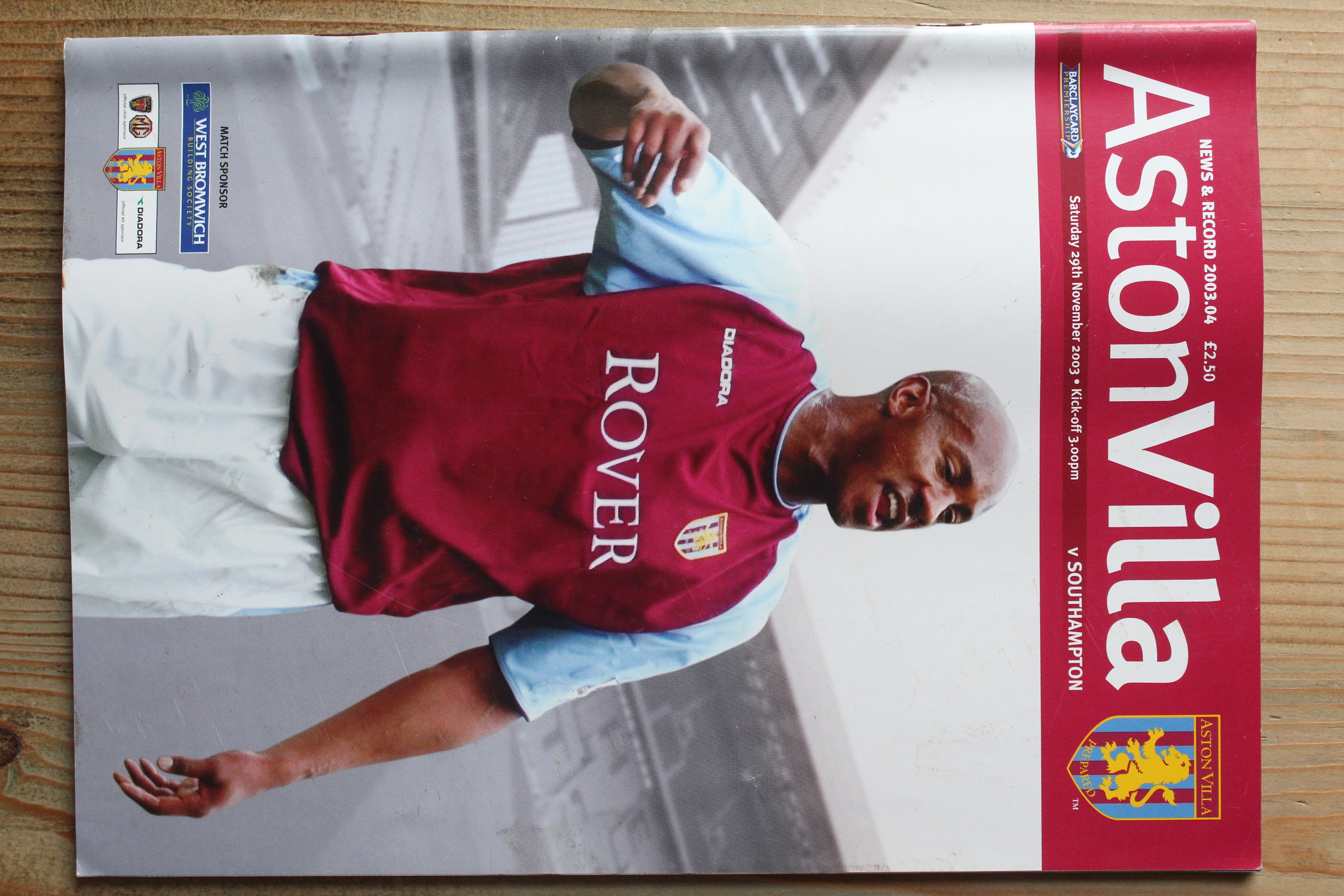 Aston Villa FC v Southampton FC