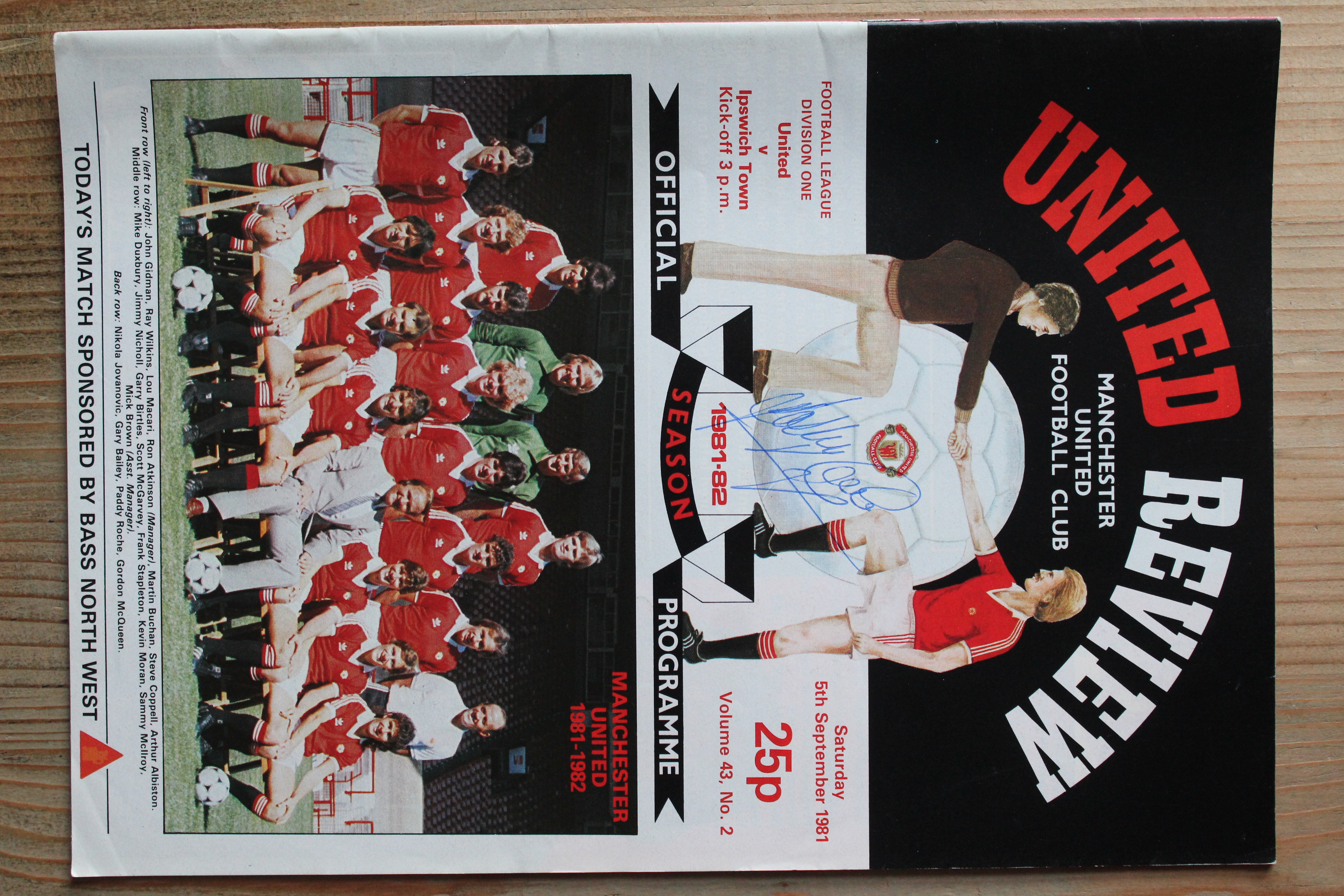 Manchester United FC v Ipswich Town FC