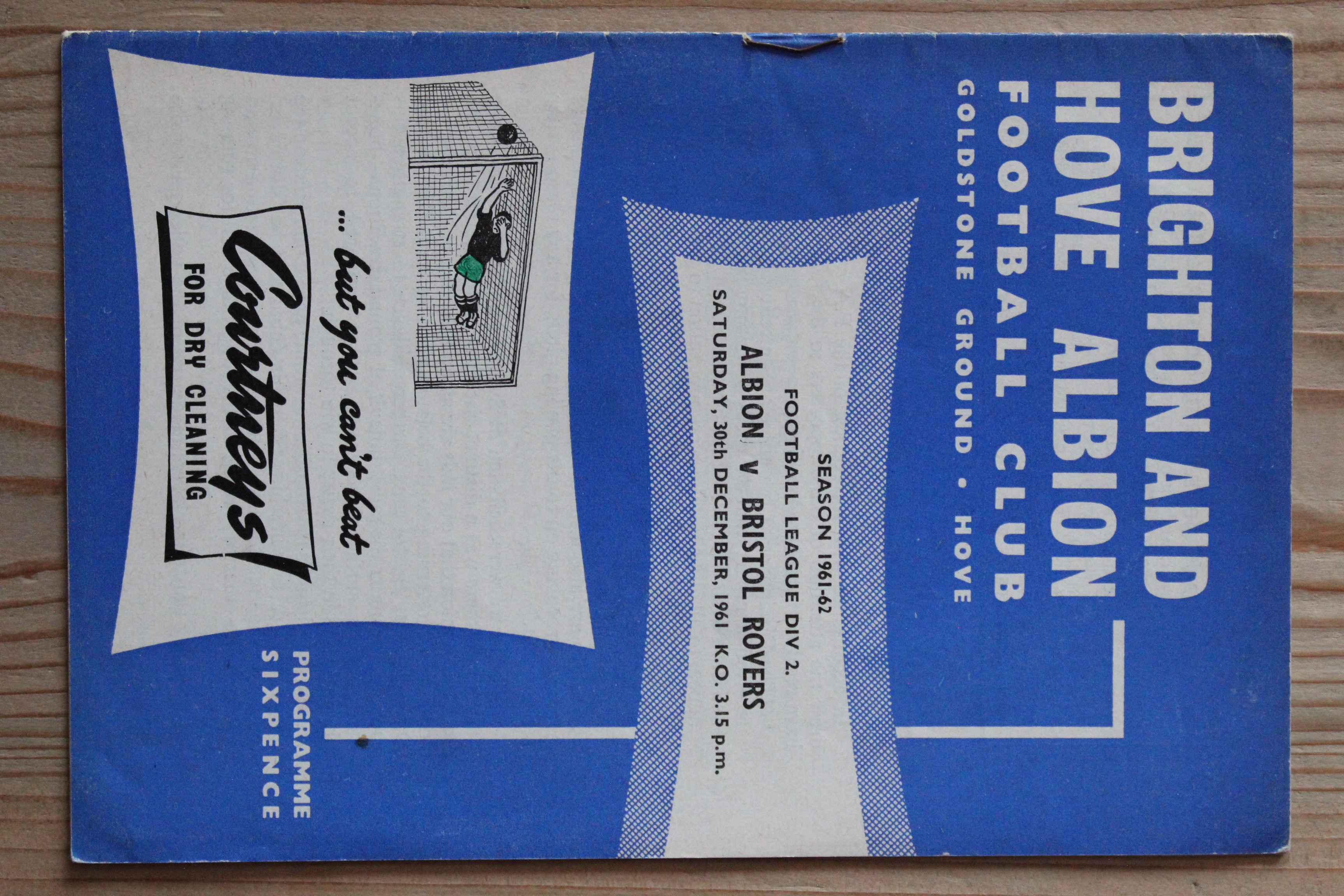 Brighton & Hove Albion FC v Bristol Rovers FC