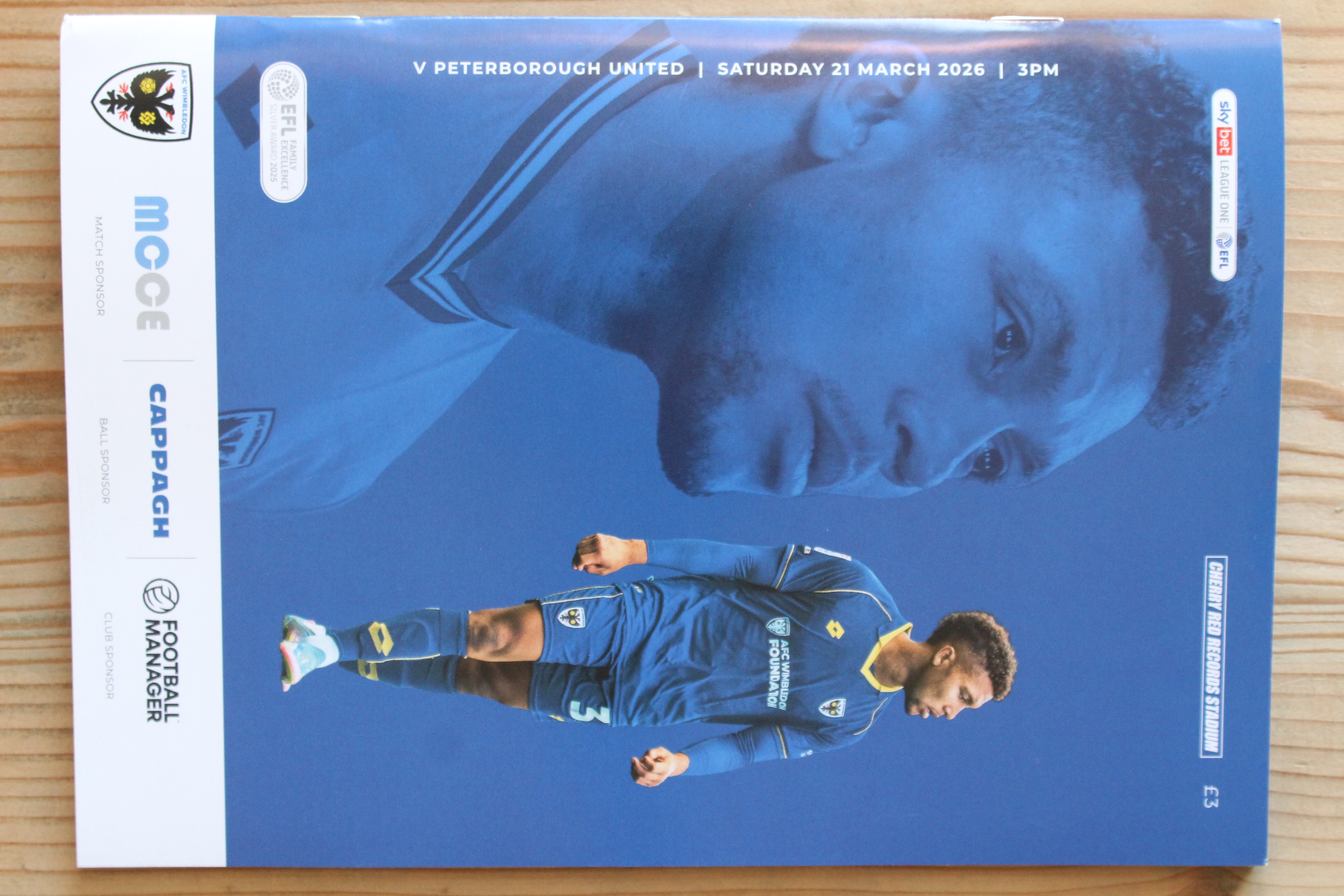 AFC Wimbledon FC v Peterborough United FC