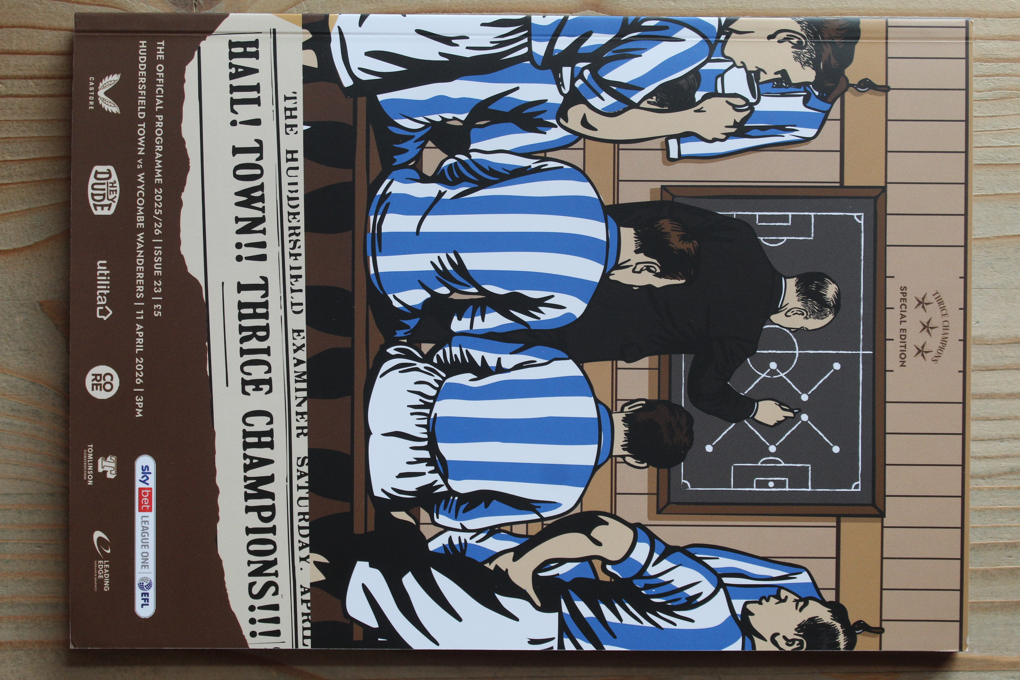 Huddersfield Town FC v Wycombe Wanderers FC