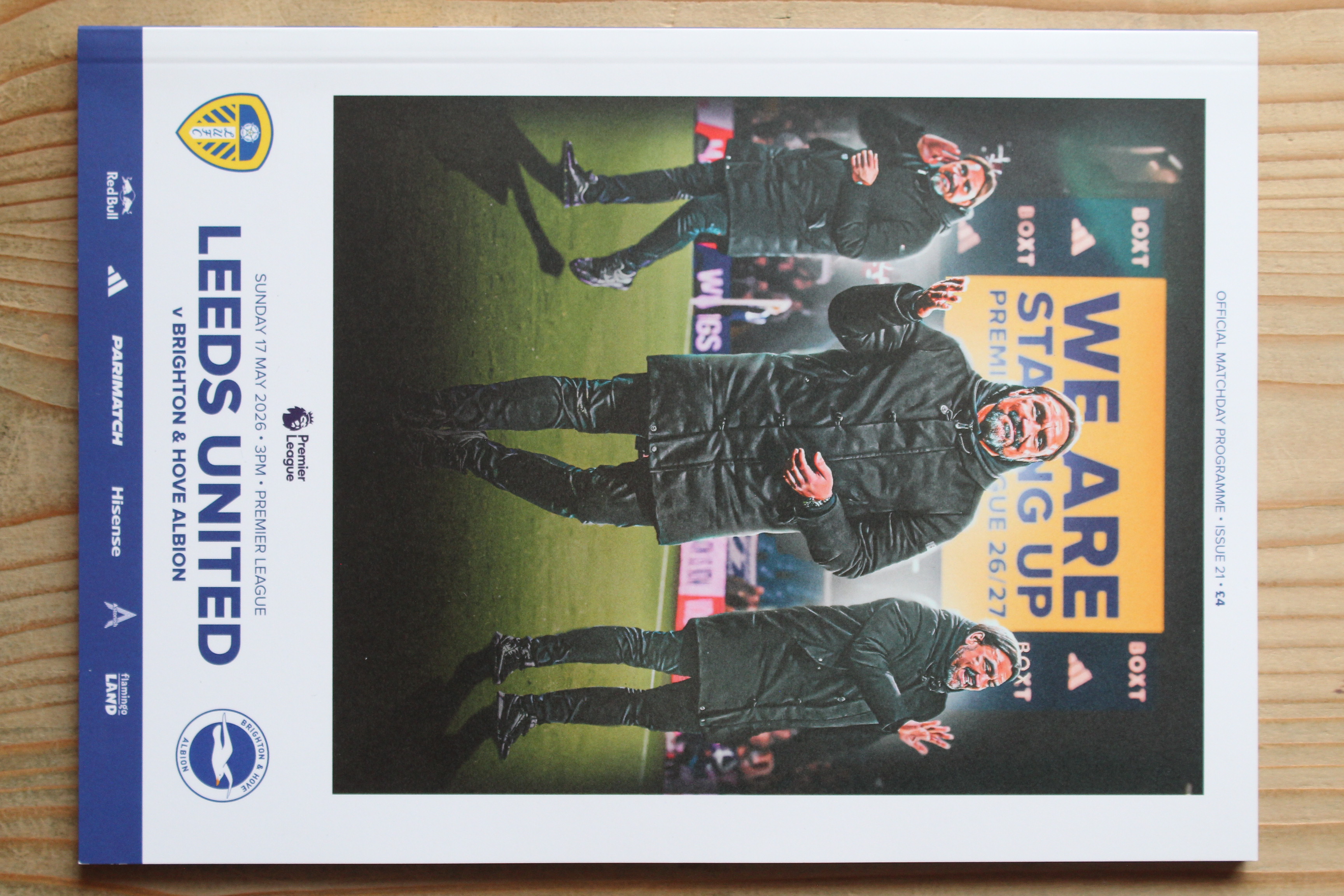 Leeds United FC v Brighton & Hove Albion FC