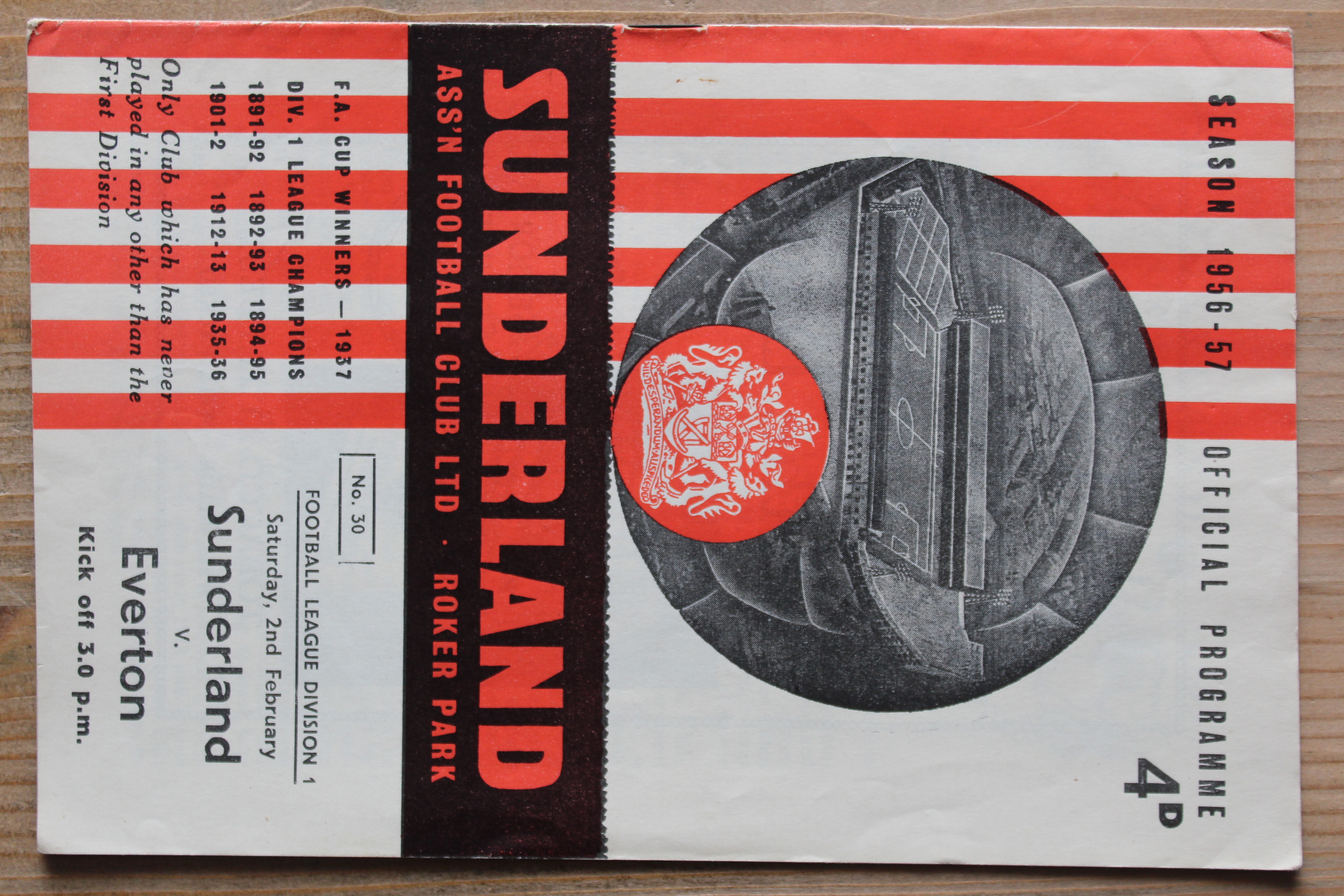 Sunderland FC v Newcastle United FC
