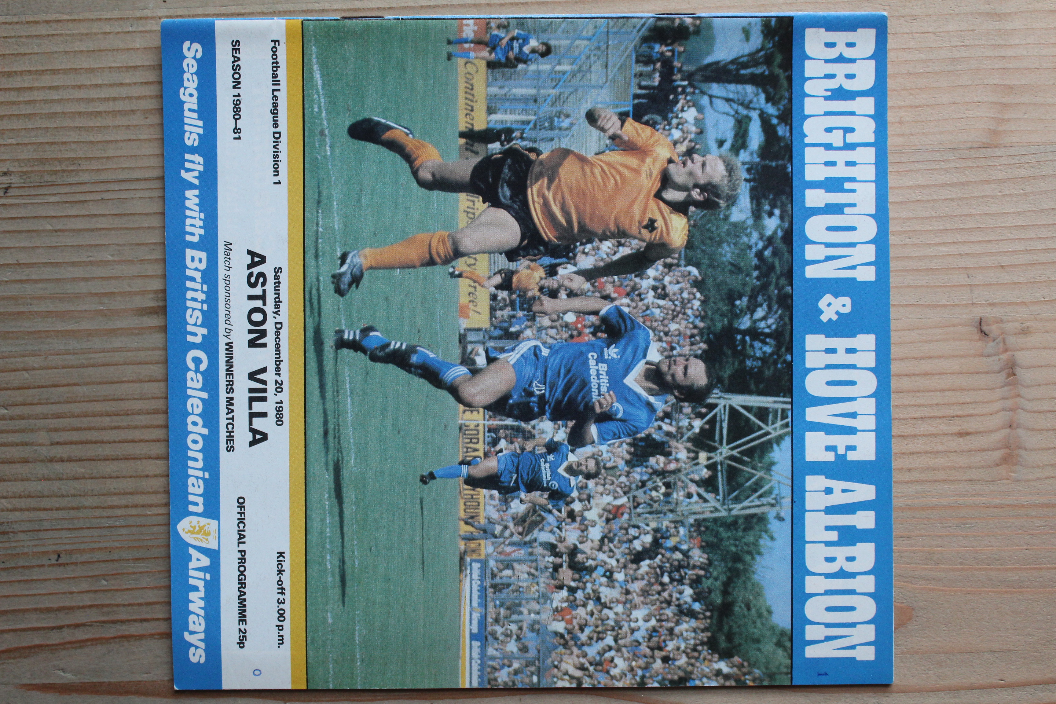 Brighton & Hove Albion FC v Aston Villa FC