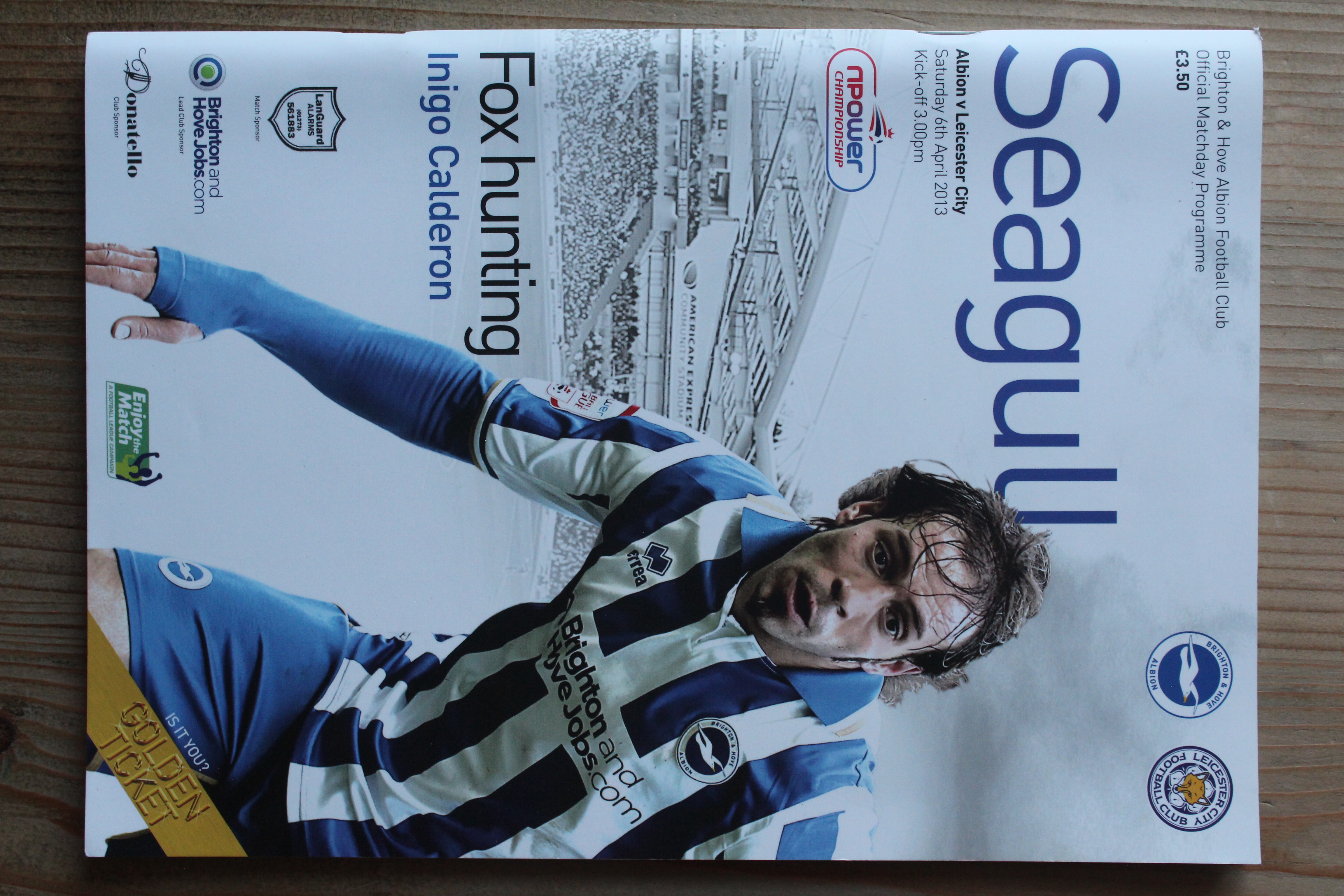 Brighton & Hove Albion FC v Leicester City FC