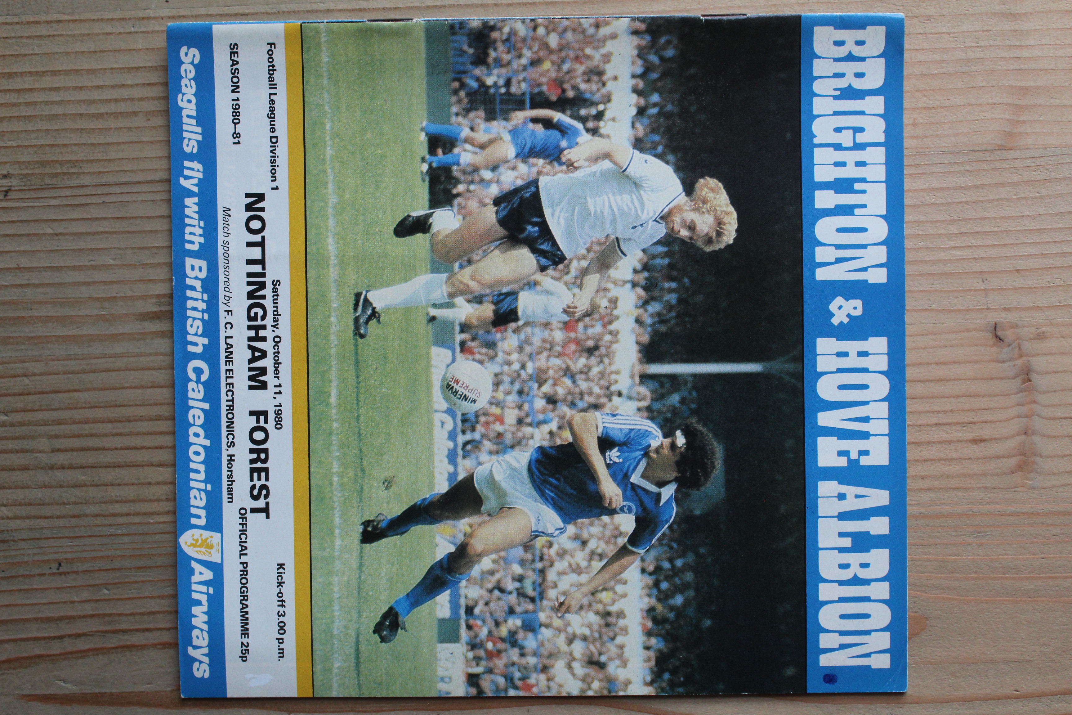 Brighton & Hove Albion FC v Nottingham Forest FC