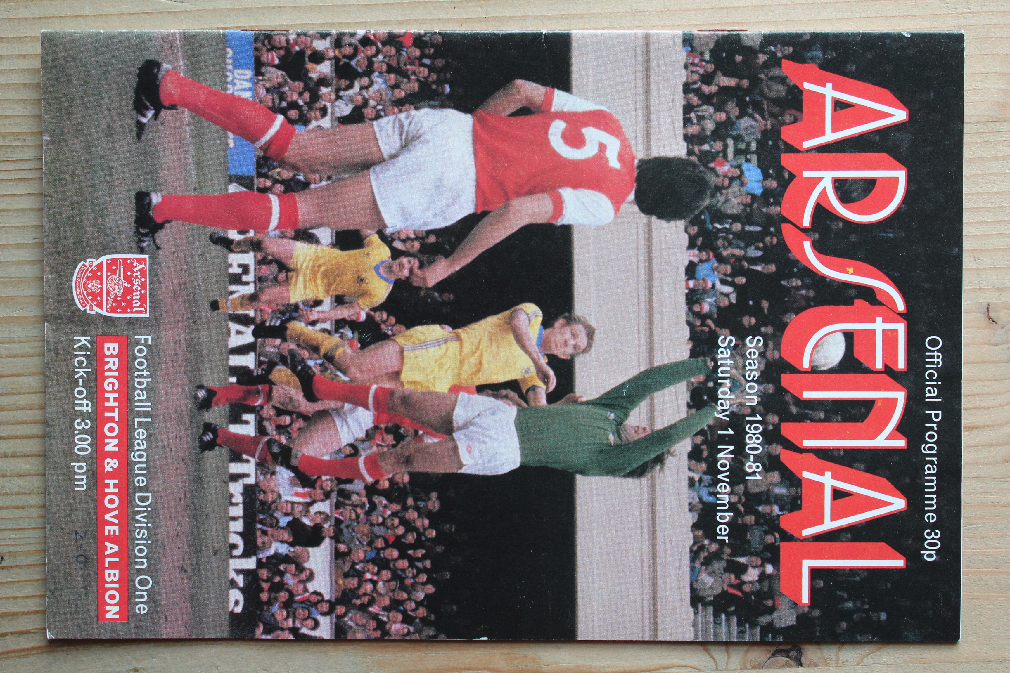 Arsenal FC v Brighton & Hove Albion FC
