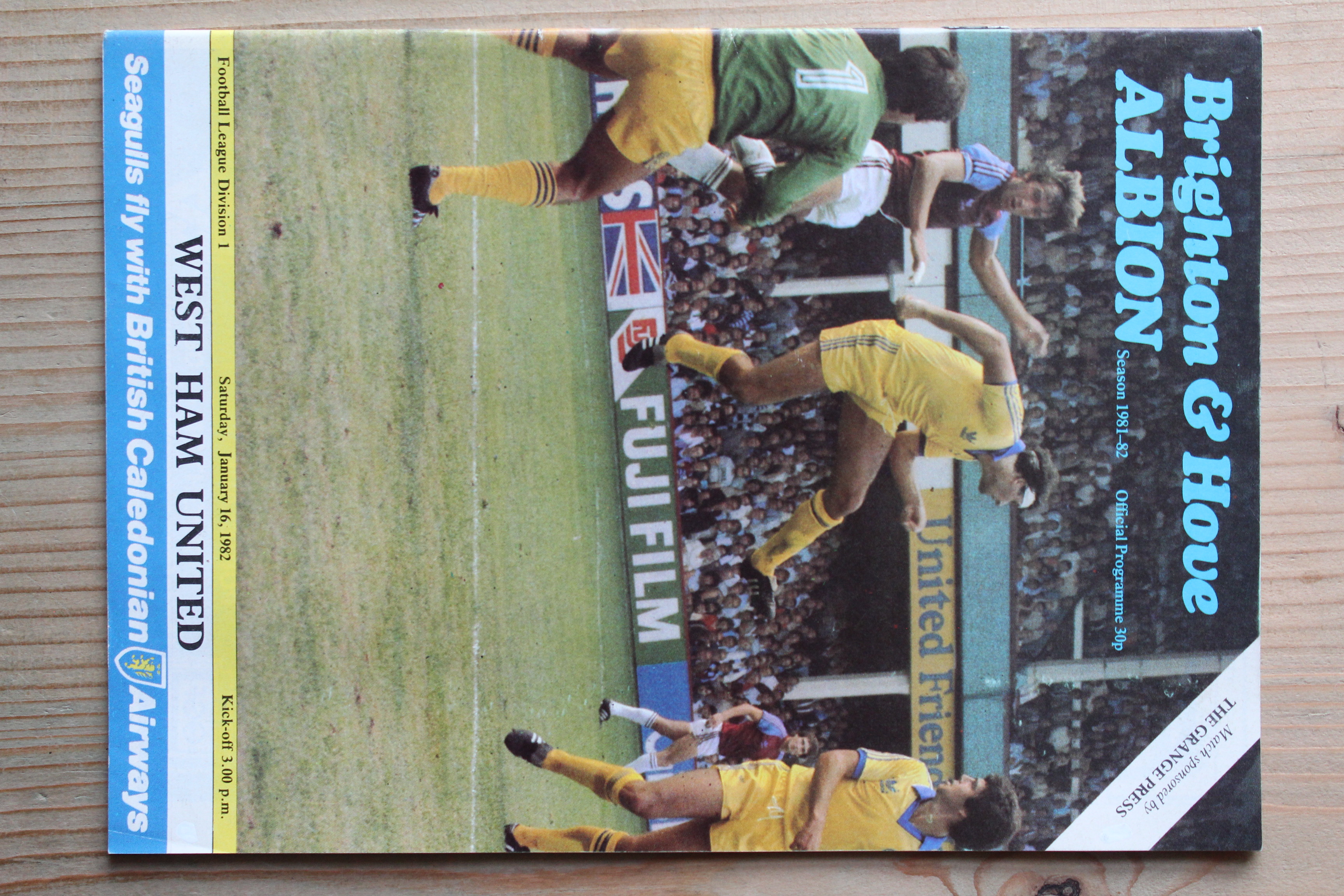 Brighton & Hove Albion FC v West Ham United FC