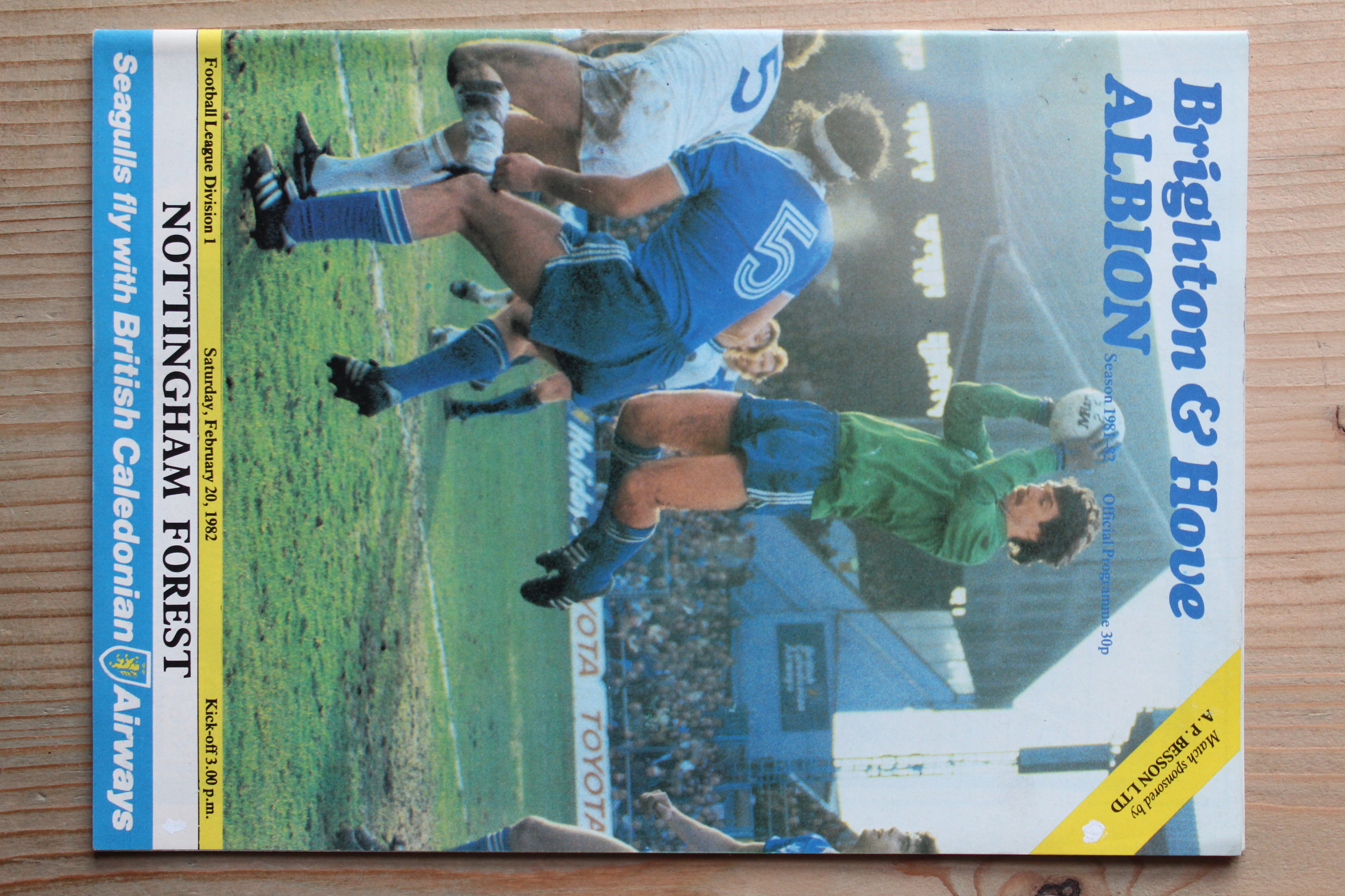 Brighton & Hove Albion FC v Nottingham Forest FC