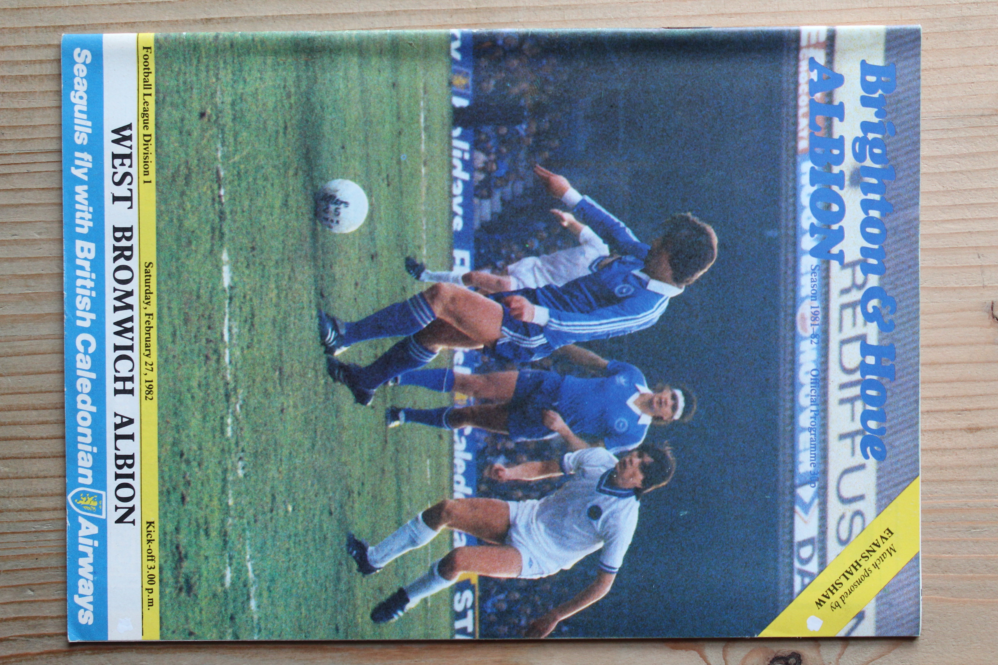 Brighton & Hove Albion FC v West Bromwich Albion FC 