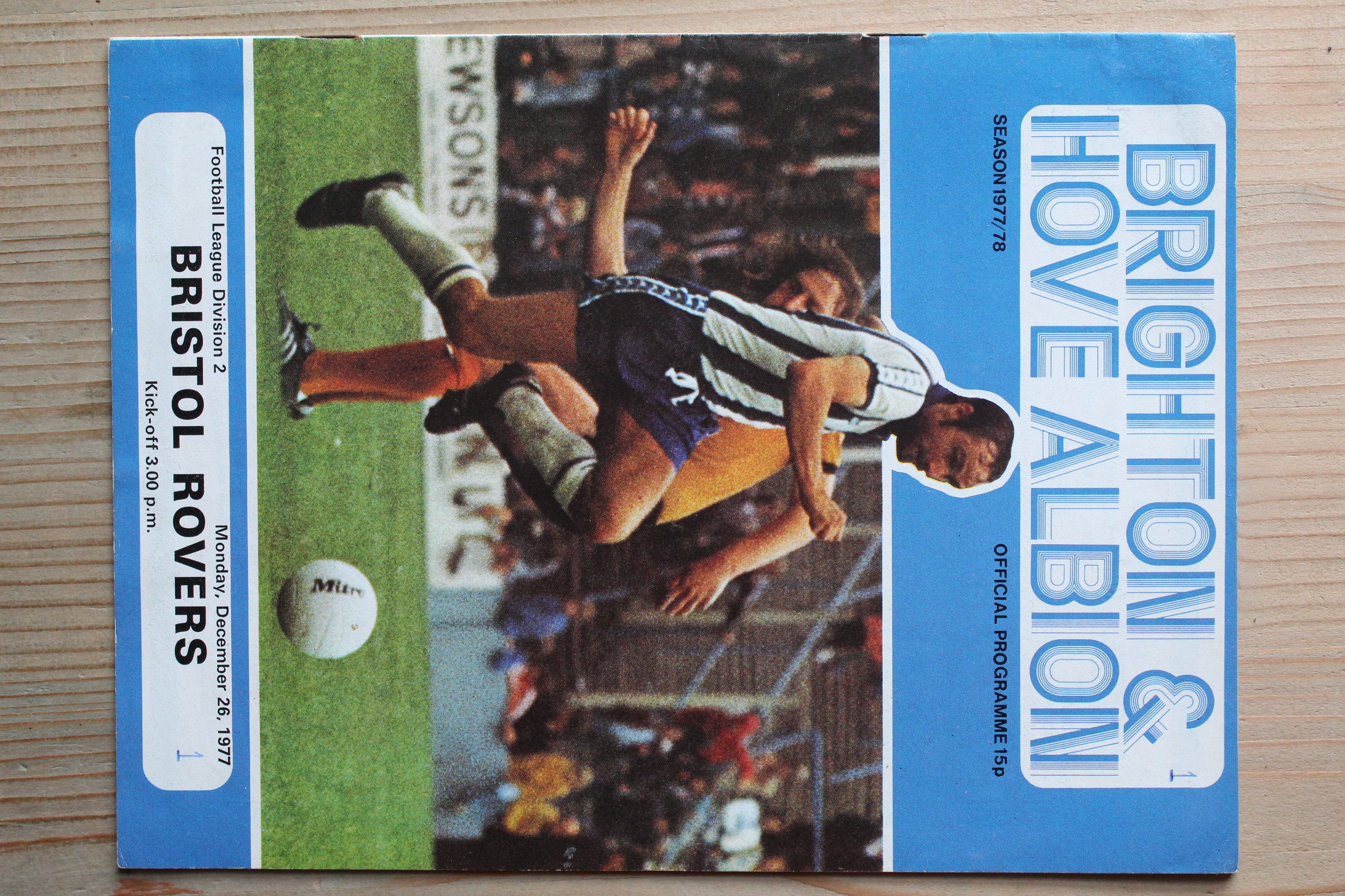 Brighton & Hove Albion FC v Bristol Rovers FC