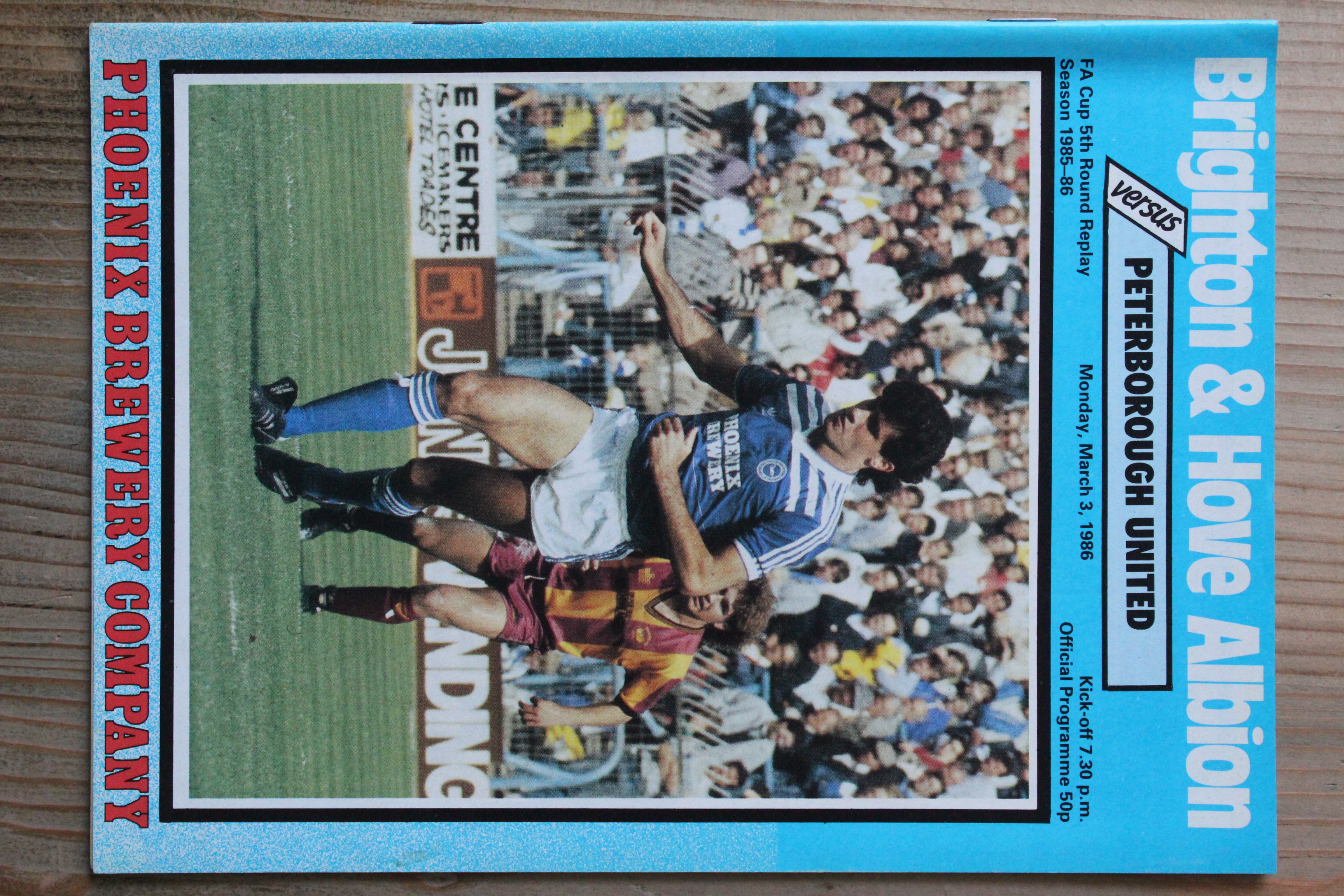 Brighton & Hove Albion FC v Peterborough United FC