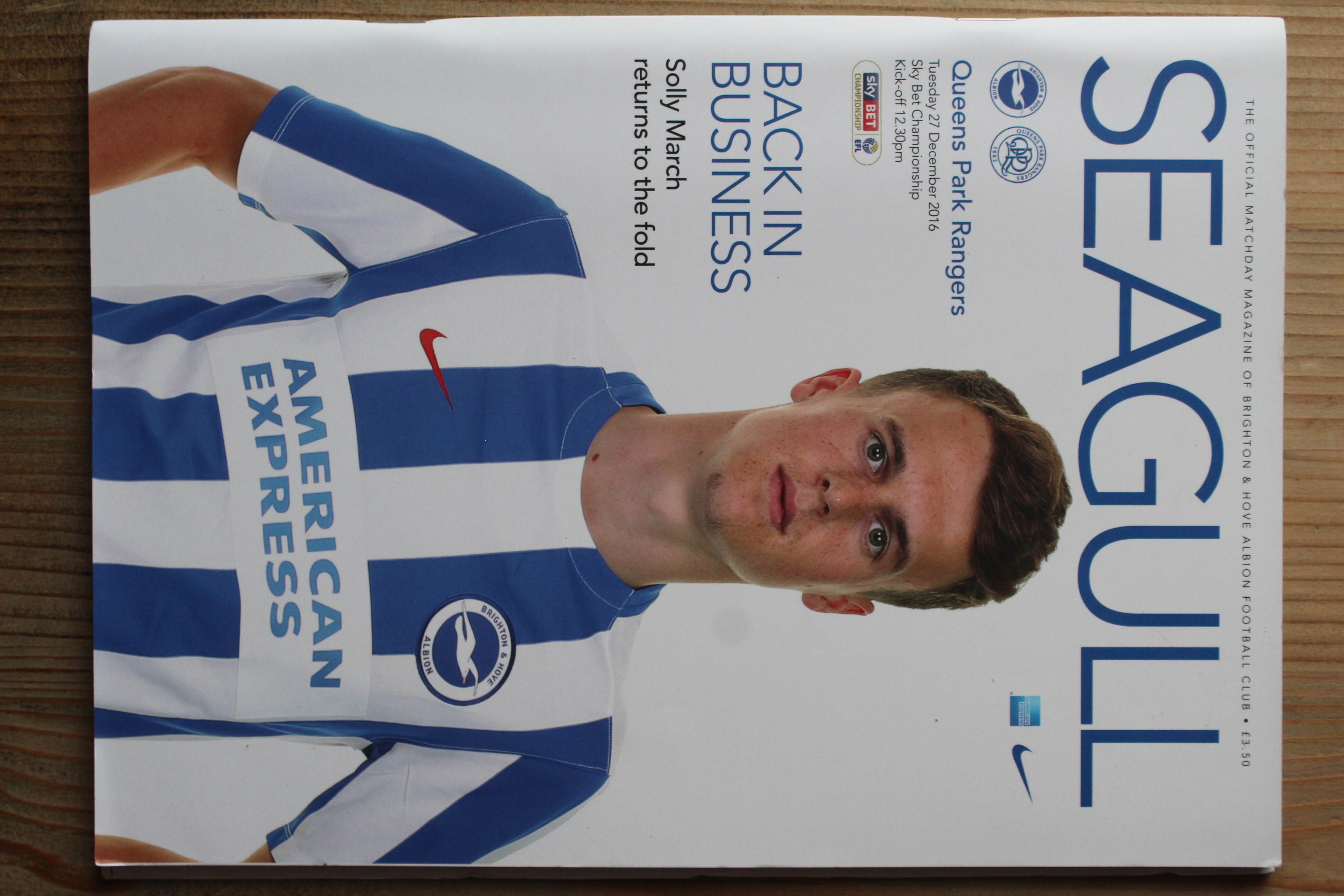 Brighton & Hove Albion FC v Queens Park Rangers FC