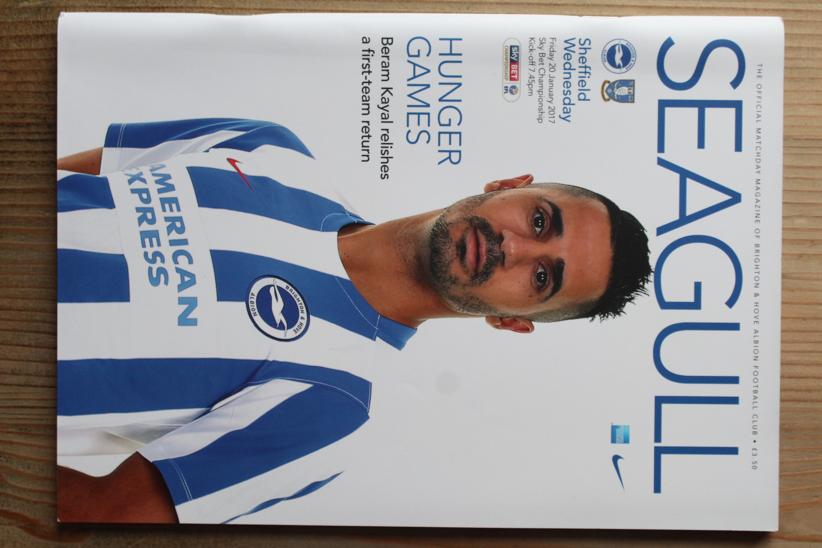 Brighton & Hove Albion FC v Sheffield Wednesday FC 