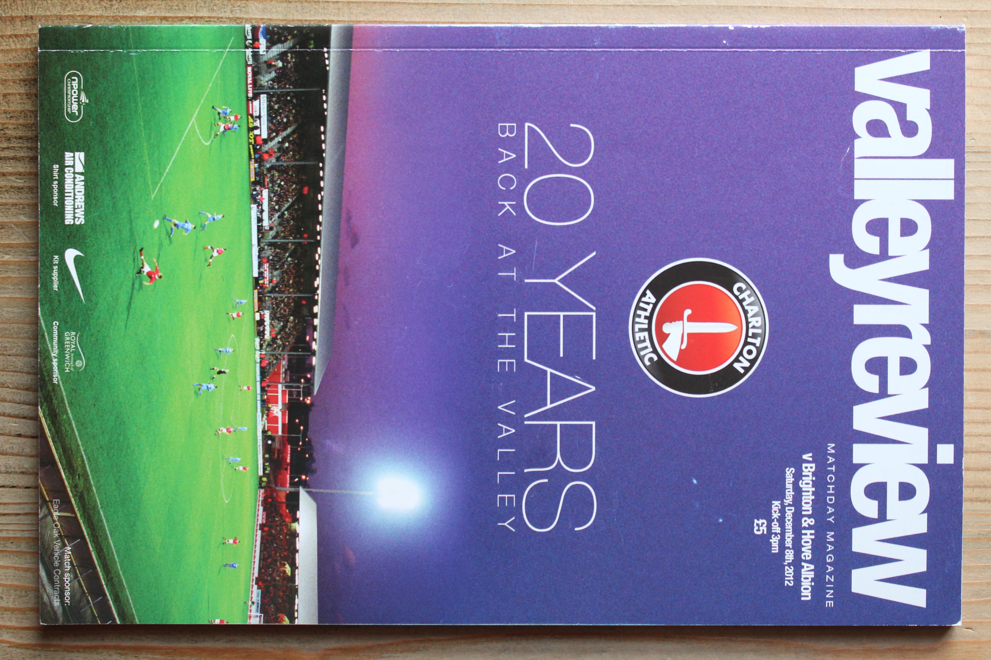 Charlton Athletic FC v Brighton & Hove Albion FC