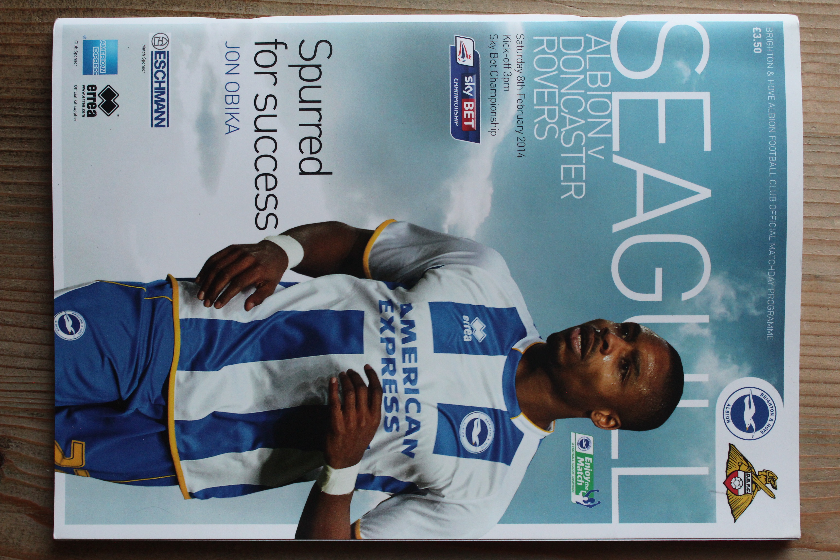 Brighton & Hove Albion FC v Doncaster Rovers FC