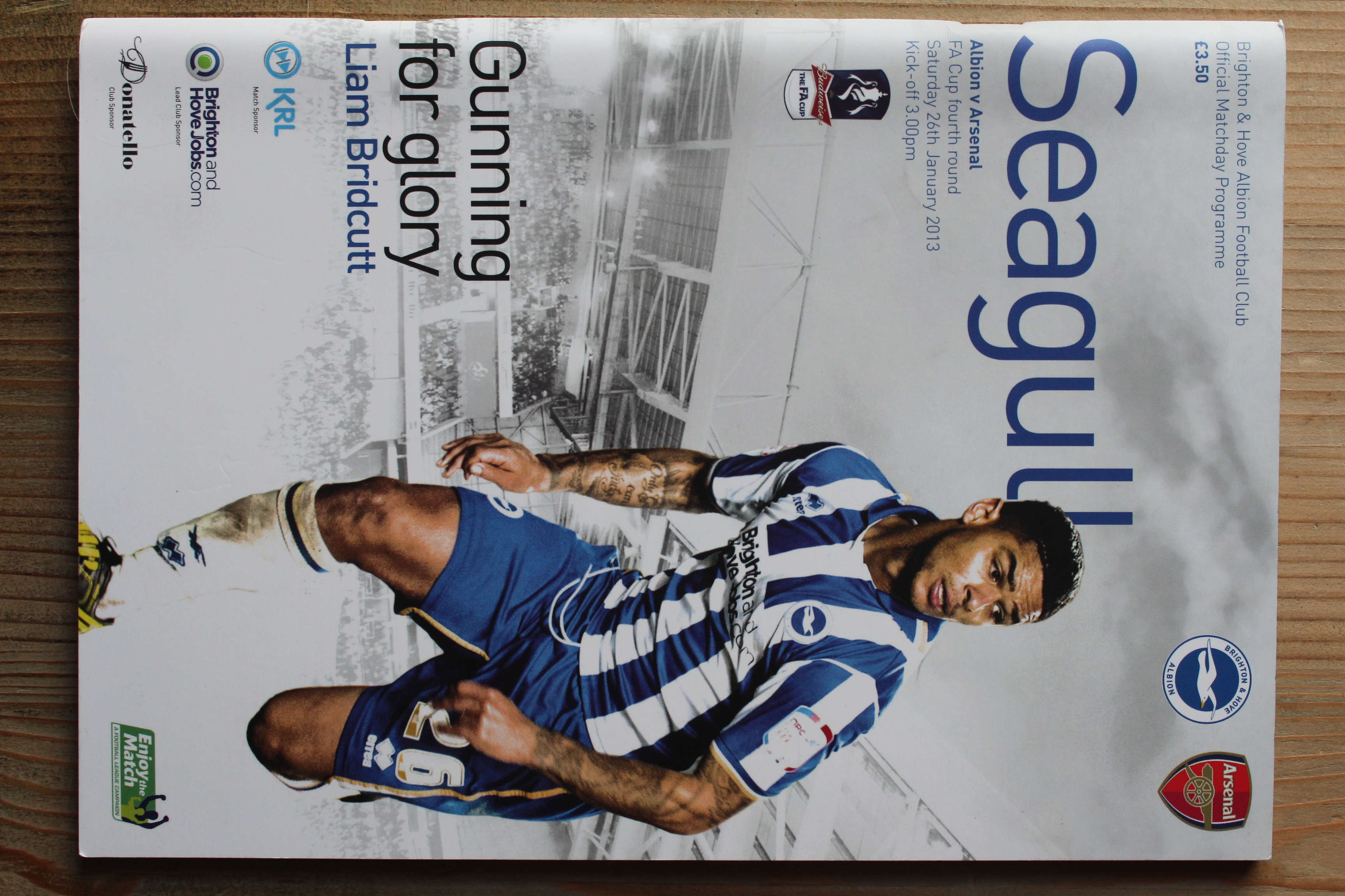 Brighton & Hove Albion FC v Arsenal FC