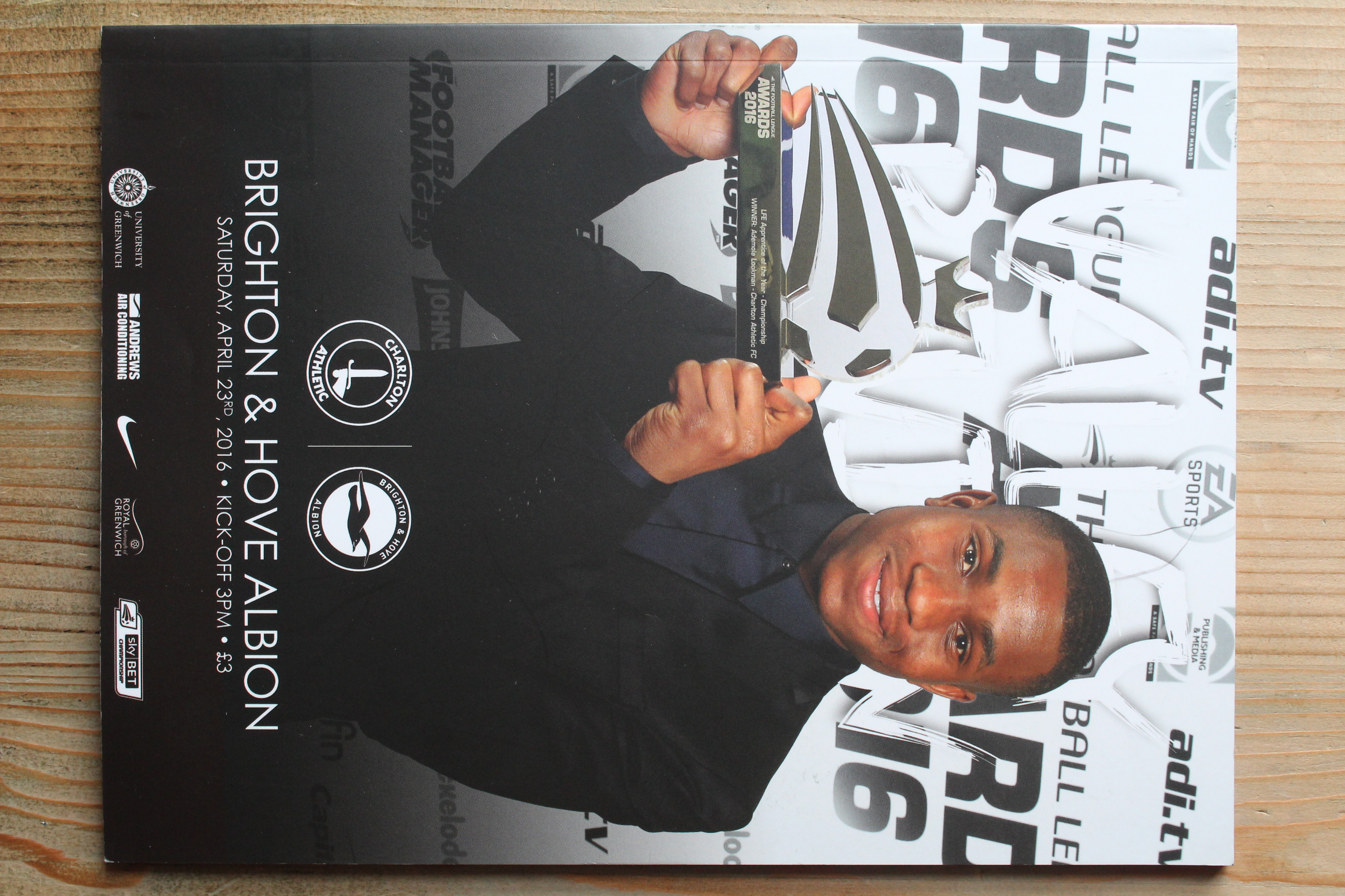 Charlton Athletic FC v Brighton & Hove Albion FC