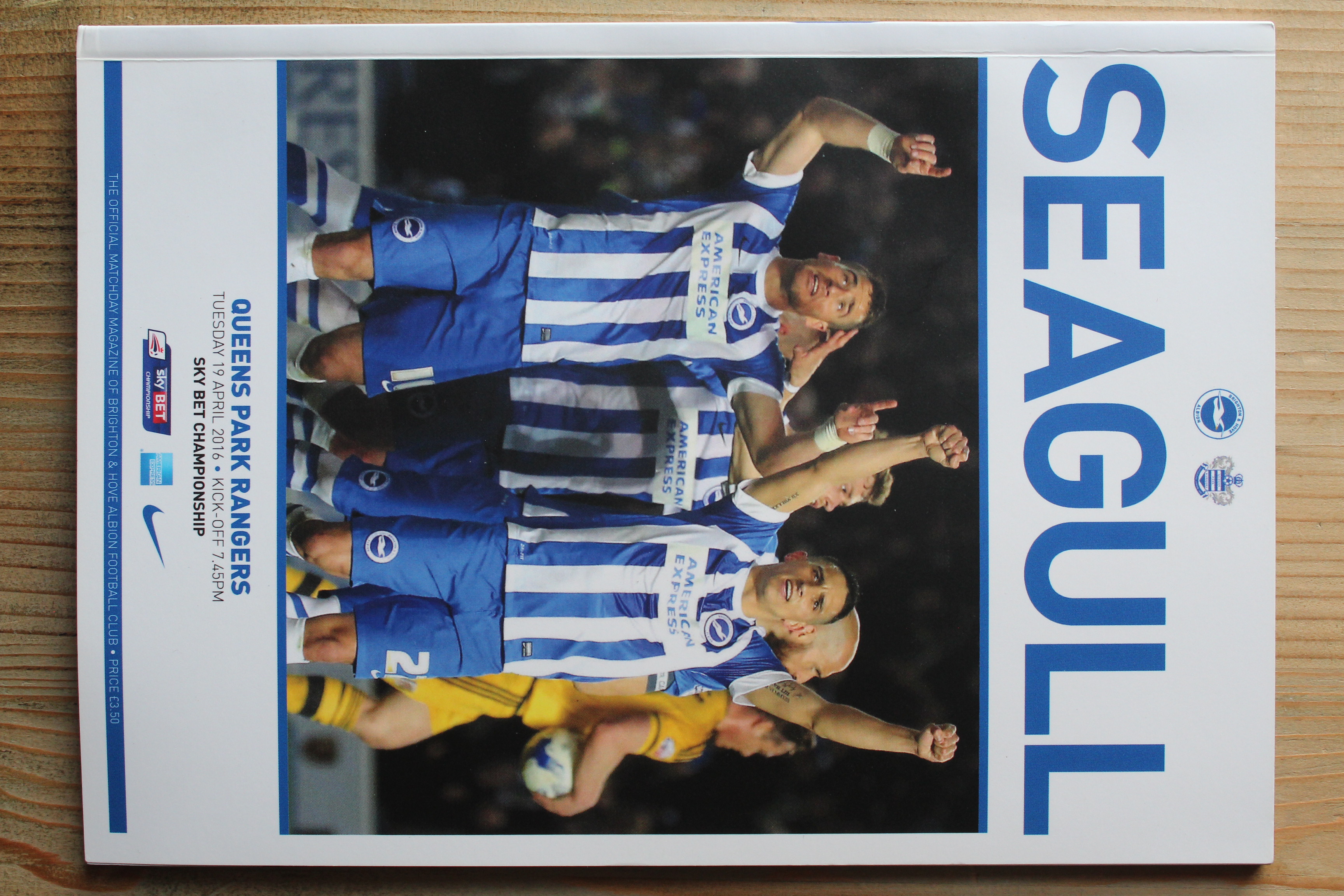 Brighton & Hove Albion FC v Queens Park Rangers FC
