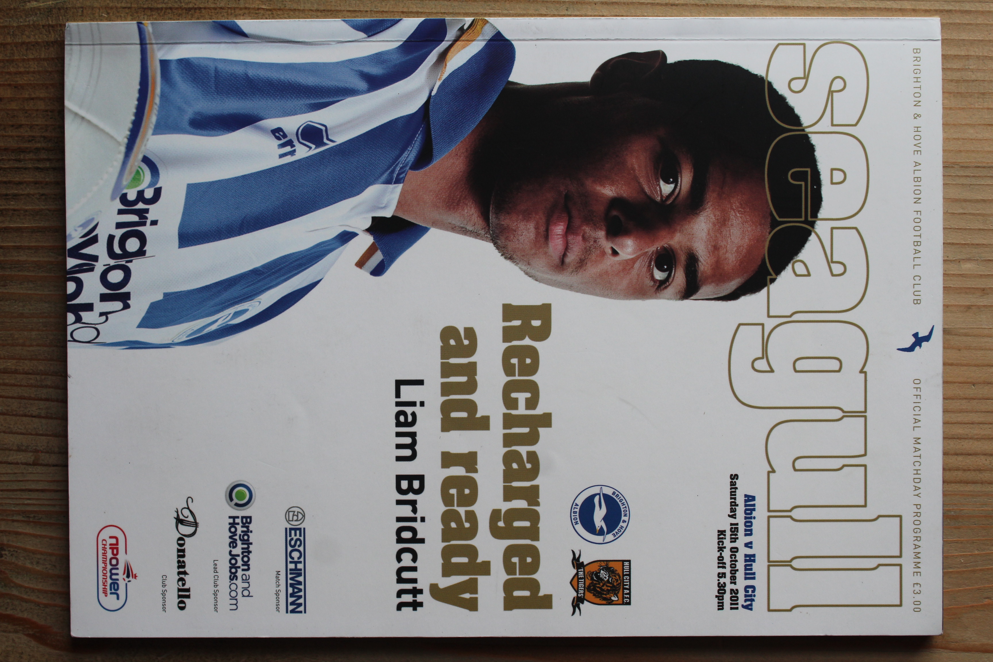 Brighton & Hove Albion FC v Hull City FC